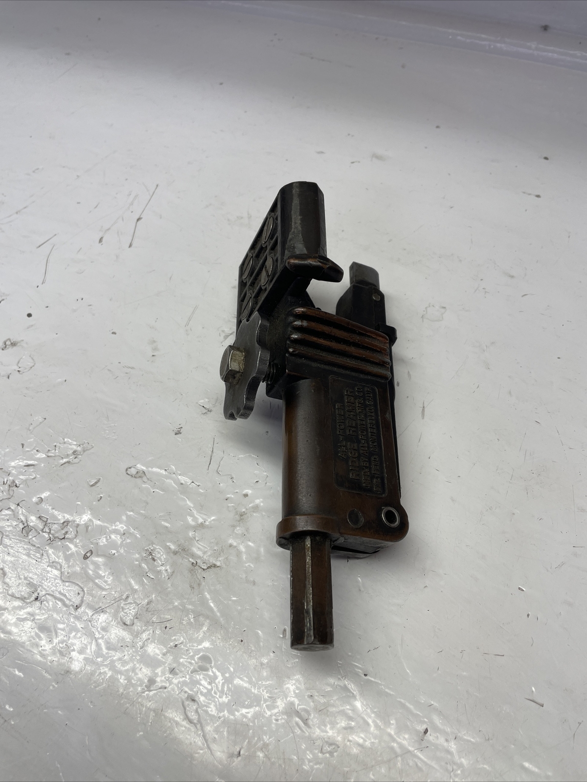 Vintage All-Power Engine Cylinder Bore Ridge Reamer USA.