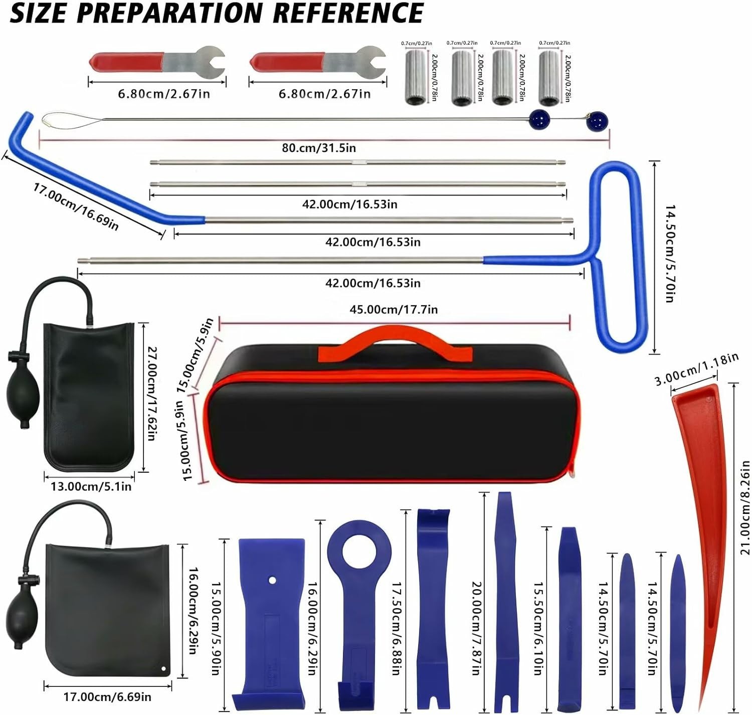 22-Piece Heavy-Duty Automotive Repair Kit for Efficient Vehicle Maintenance