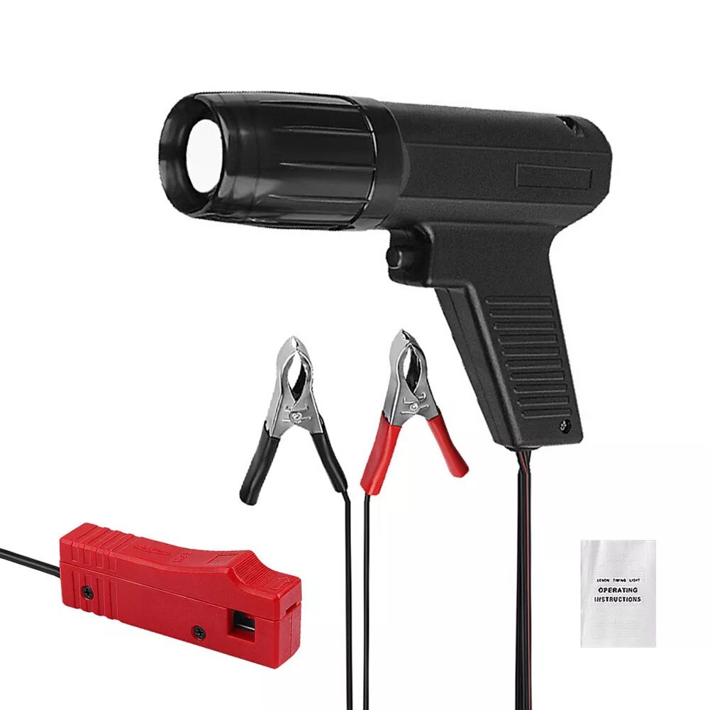 Automotive Strobe Timing Light 12V for Detecting Engine Timing Changes Easily