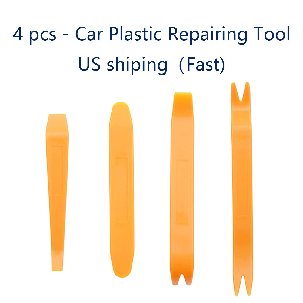 4pcs Car Trim Removal Tool Car Panel Door Dashboard Fastener Remover Pry Set