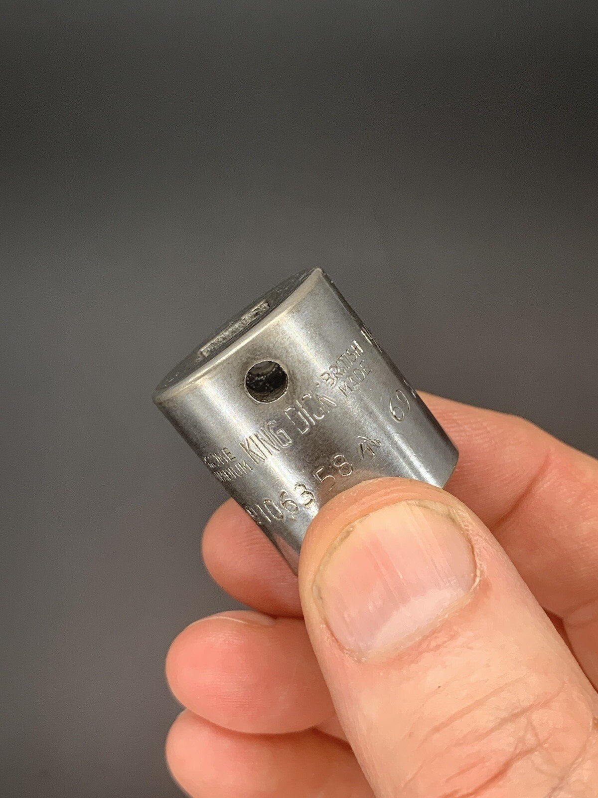 King Dick Impact Socket 11/16 AF 69 AF 3/8” Drive MSA 222 Military Arrow 1966