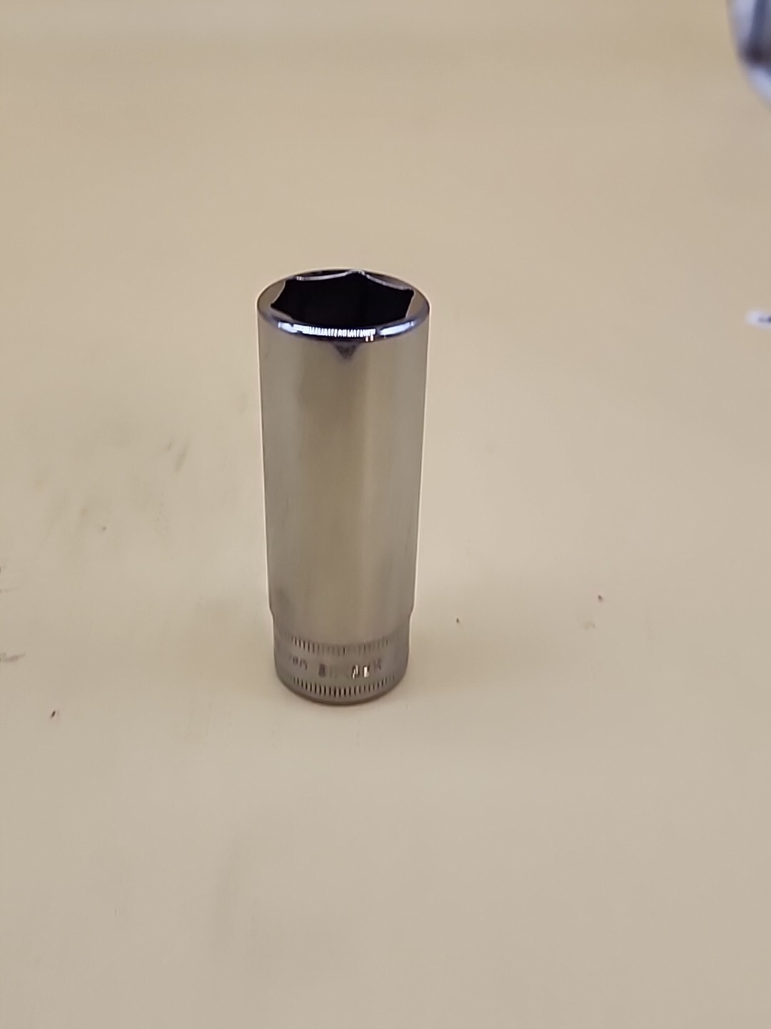 Snap-On Tools SFSM18 Metric 18mm Deep Cr Socket 3/8″Dr 6pt 2.75″L USA