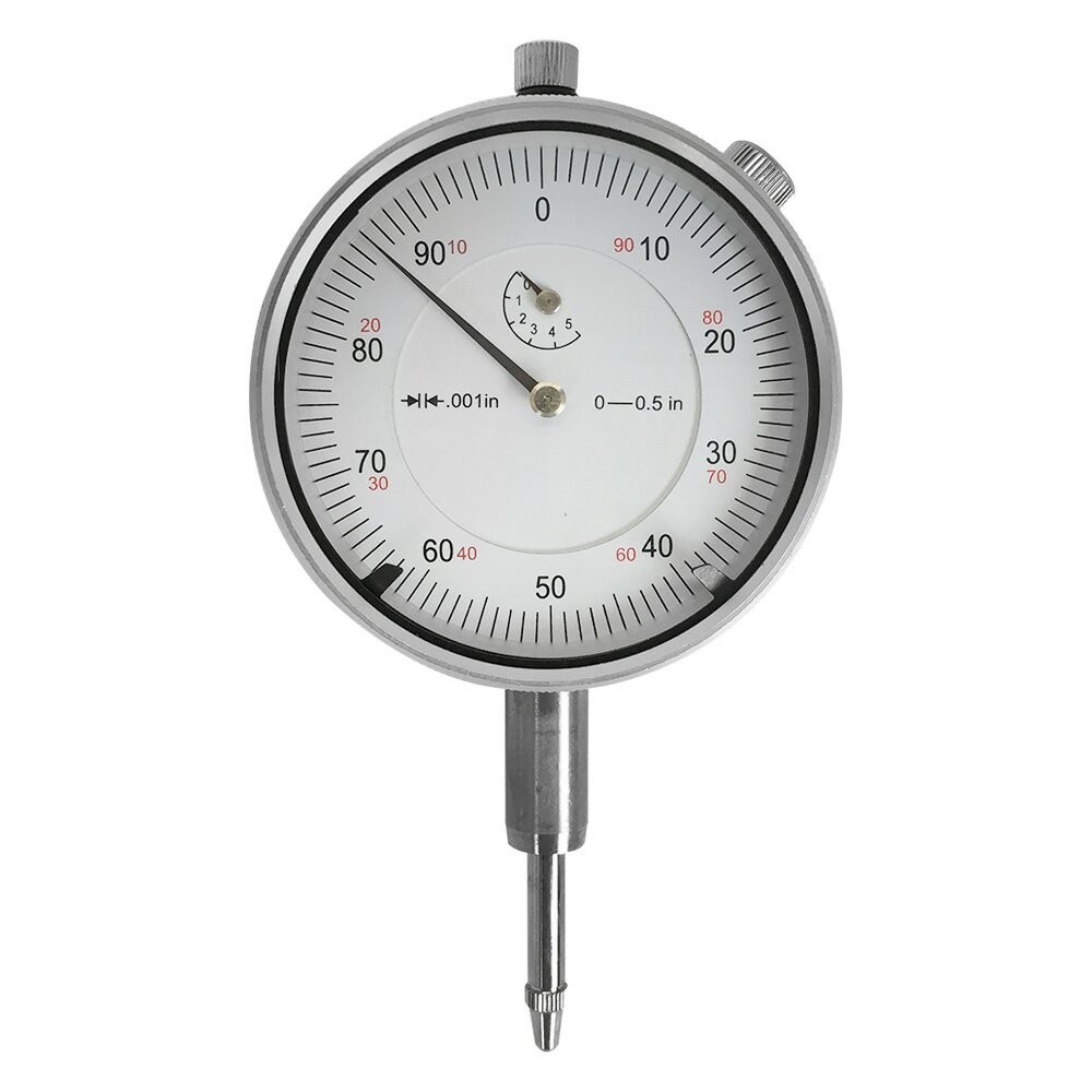 High Precision Dial Indicator Measuring Range 0-0.5 Inch Lug Back Grad. 0.001
