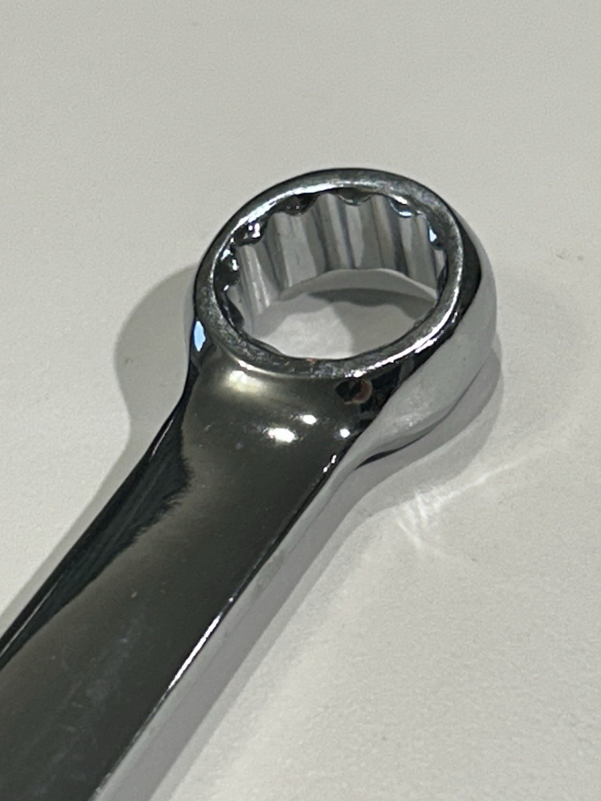 Pittsburgh New 9/16” Long Handle Chrome Combo Wrench 12pt