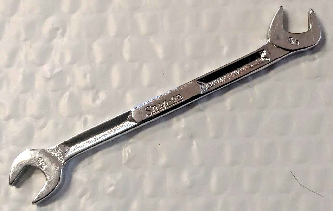 Snap-on Angle Wrench 3/8″ Open-end VS 5212, 4 Way 30-60 Degree Chrome Plate USA