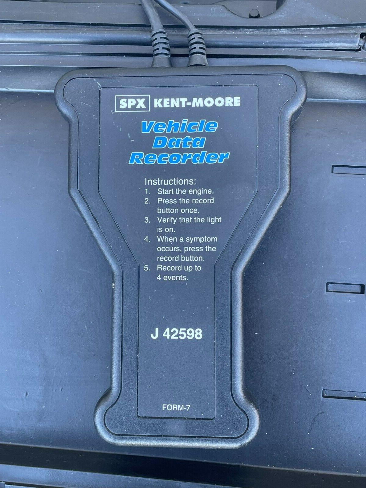 Kent-More J-42598 Vehicle Data Recorder Tool w/ Case