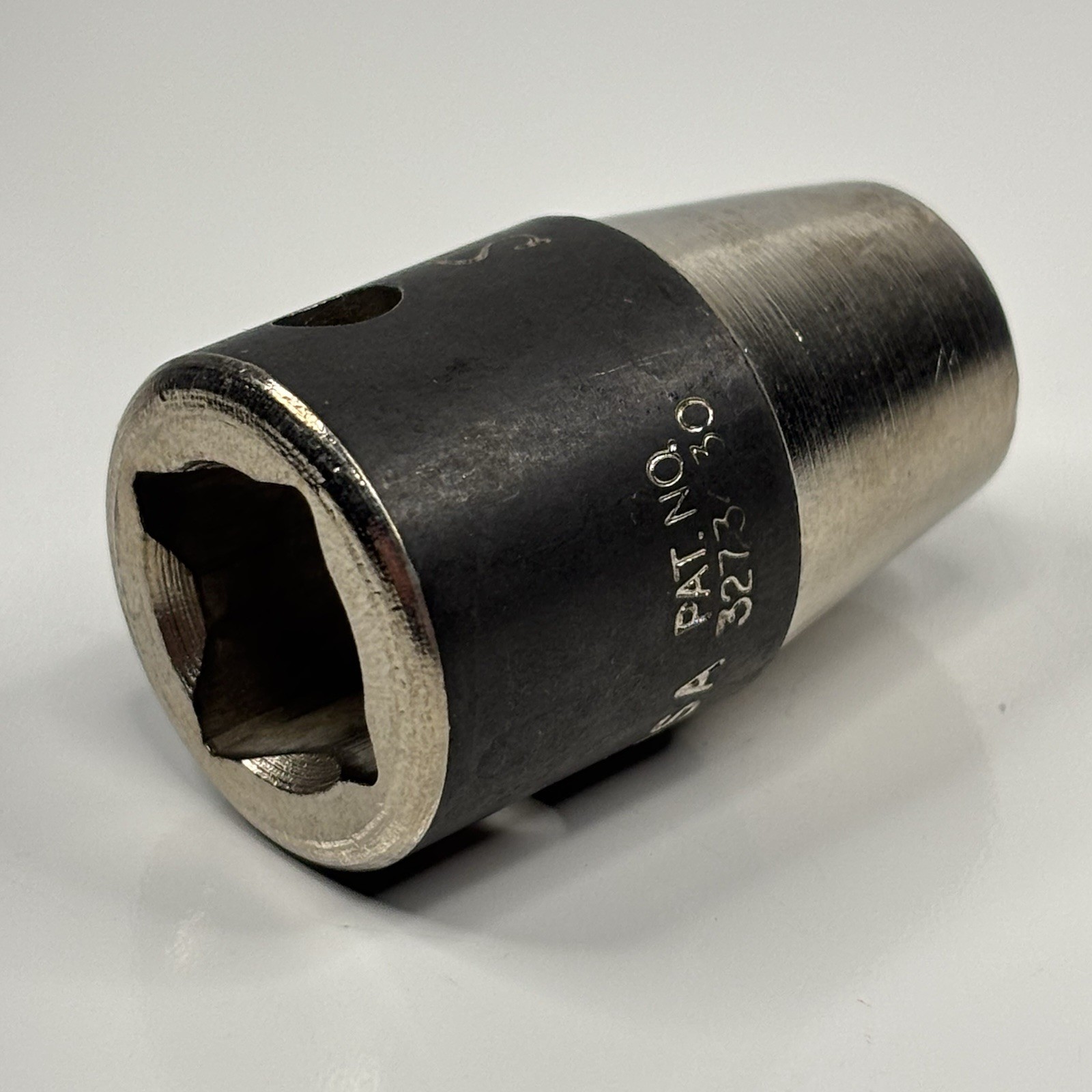 Snap On IMM100 1/2 Dr 6Pt Metric 10mm Flank Dr Shallow Impact Socket USA VTG VGC