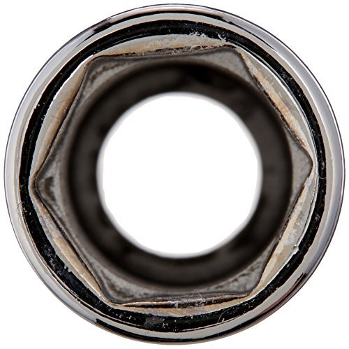 SK Tools 40416 Sockets, 3/8″ Drive 6-Point Fractional Deep Chrome Socket, 1/2″