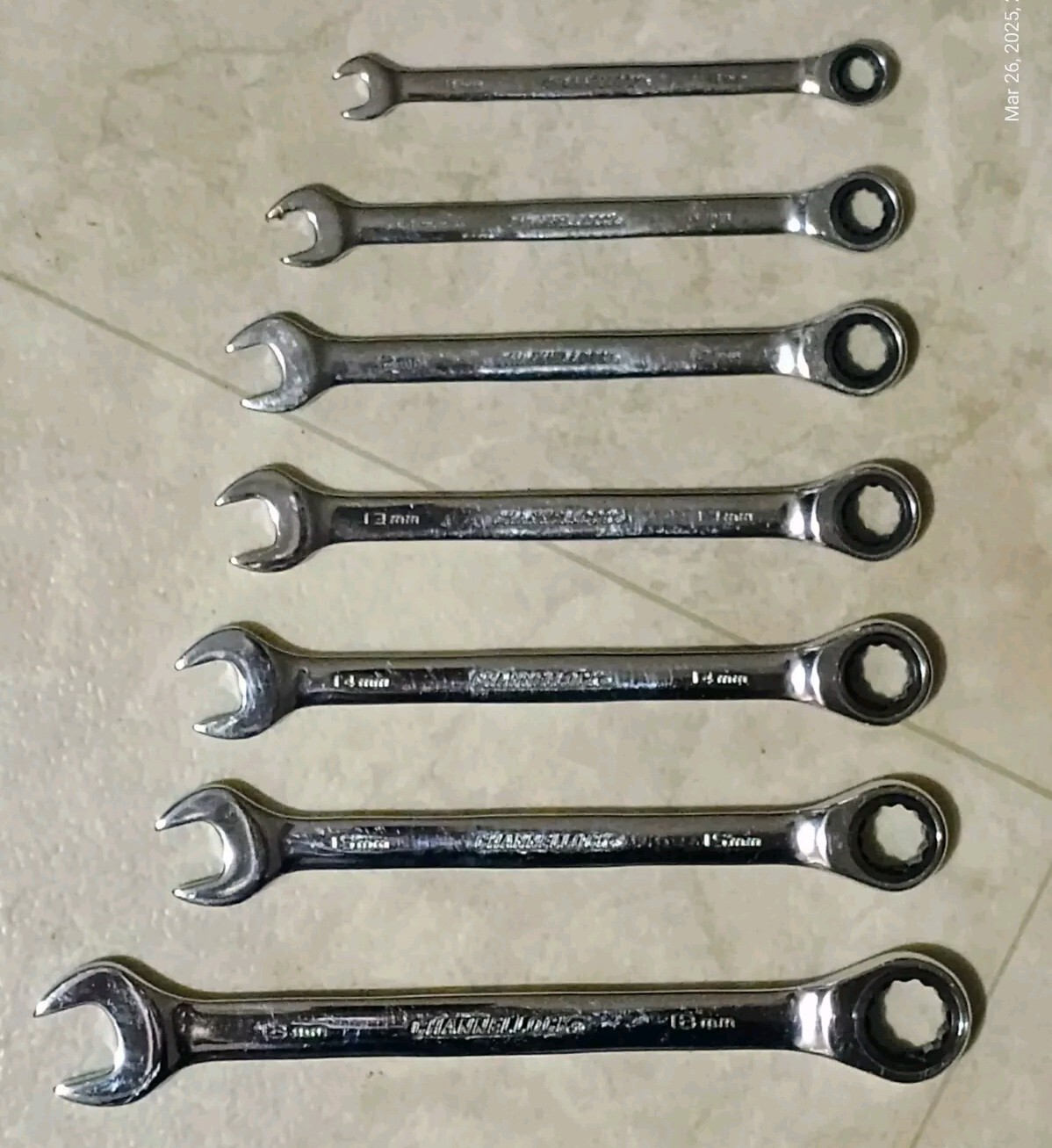 Channellock 14 Piece Ratcheting Combination Wrench Set METRIC SAE Wrenches NEW!