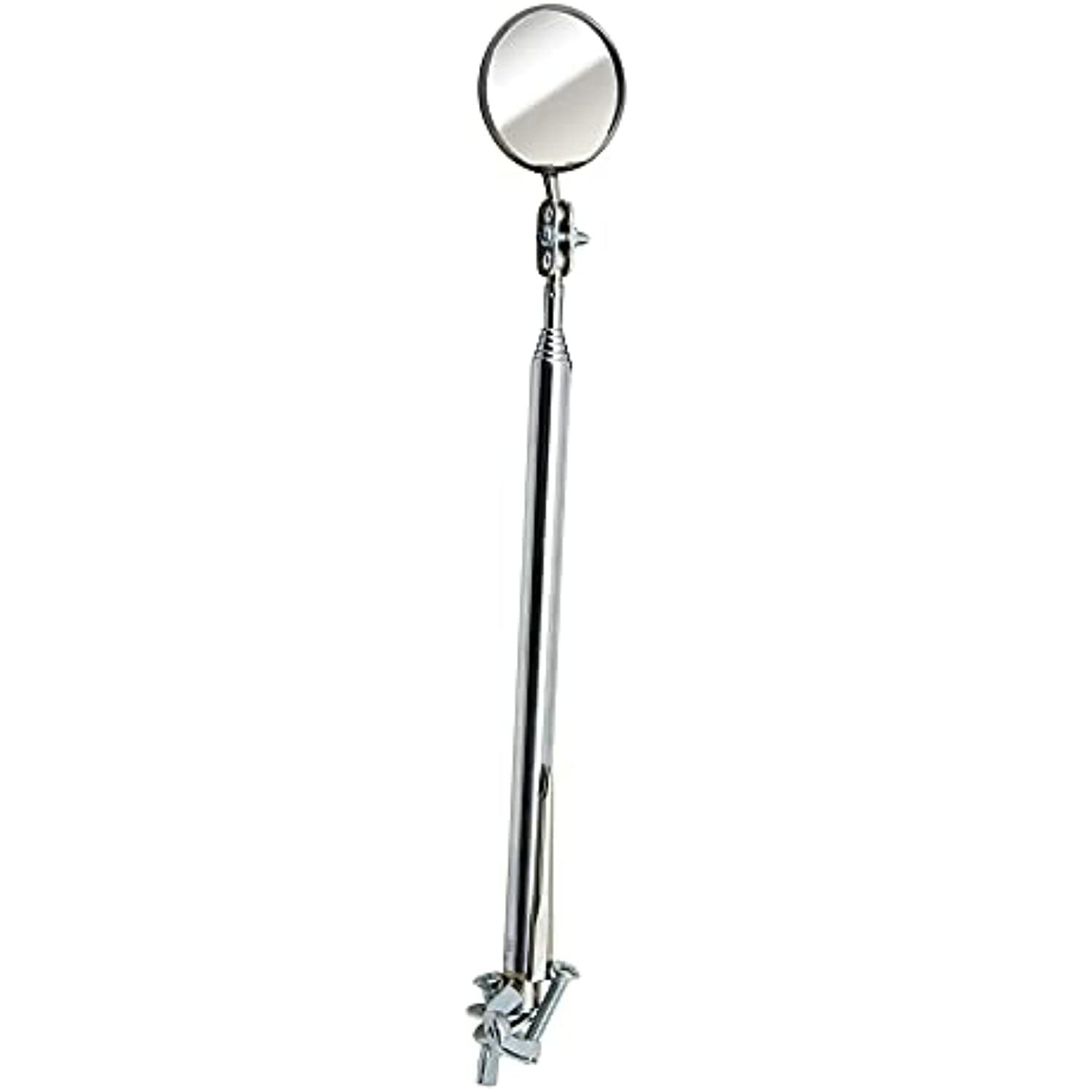 Ullman HTC-2FL Flexible Inspection Mirror, 2-1/4″ Diameter, 32″ Extended Handle