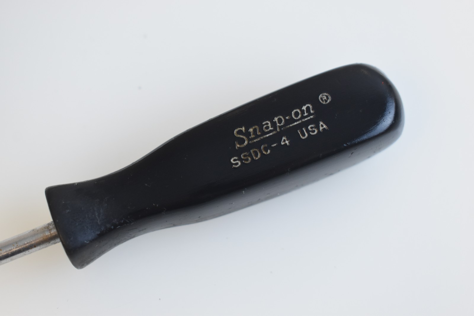 Snap-on Tools SSDC4 Clutch Head Screwdriver Black Hard Plastic Handle USA