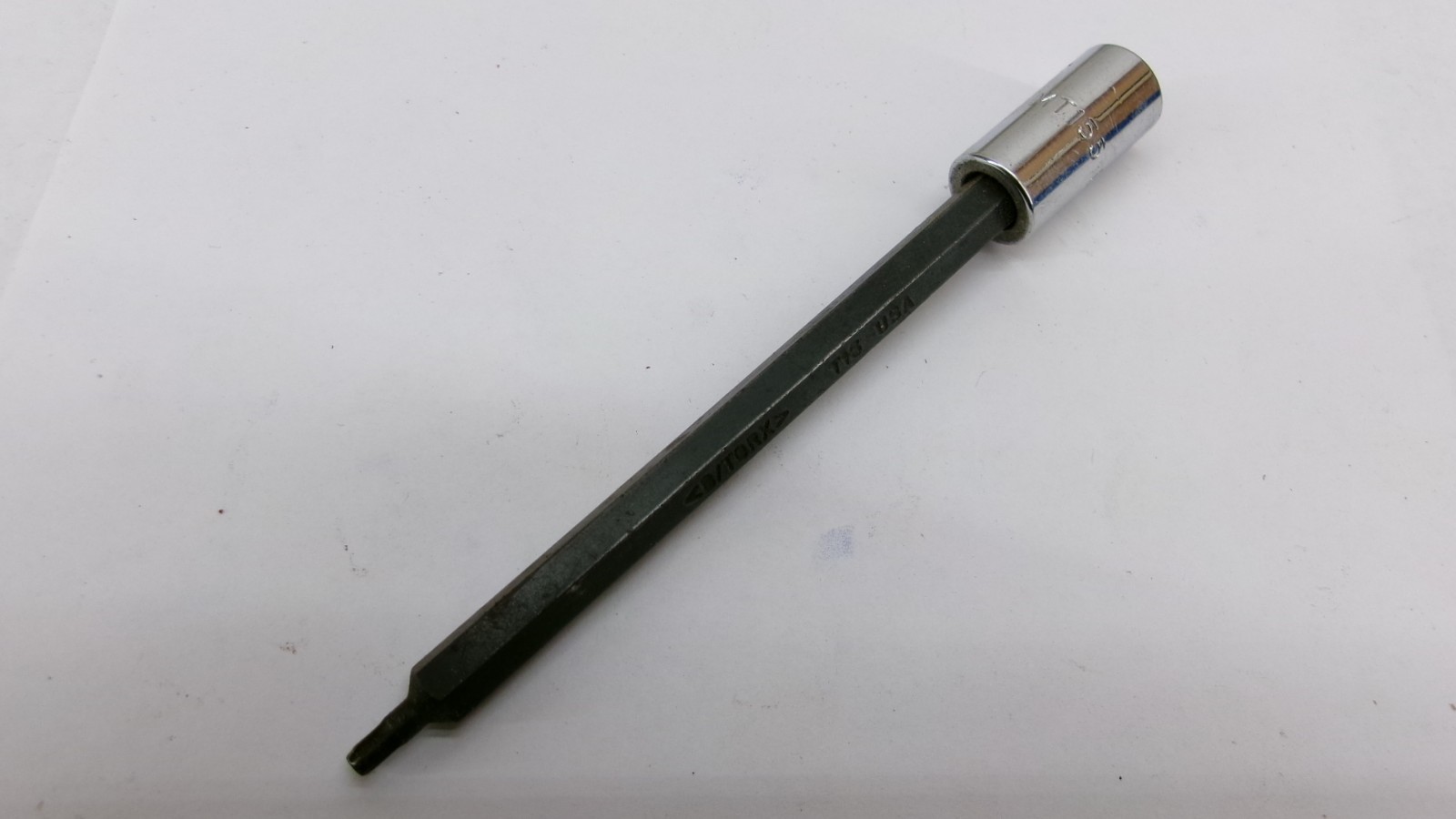 MAC tools 1/4″ drive T15 XL Torx Socket USA MT155 5 inches long Nice!