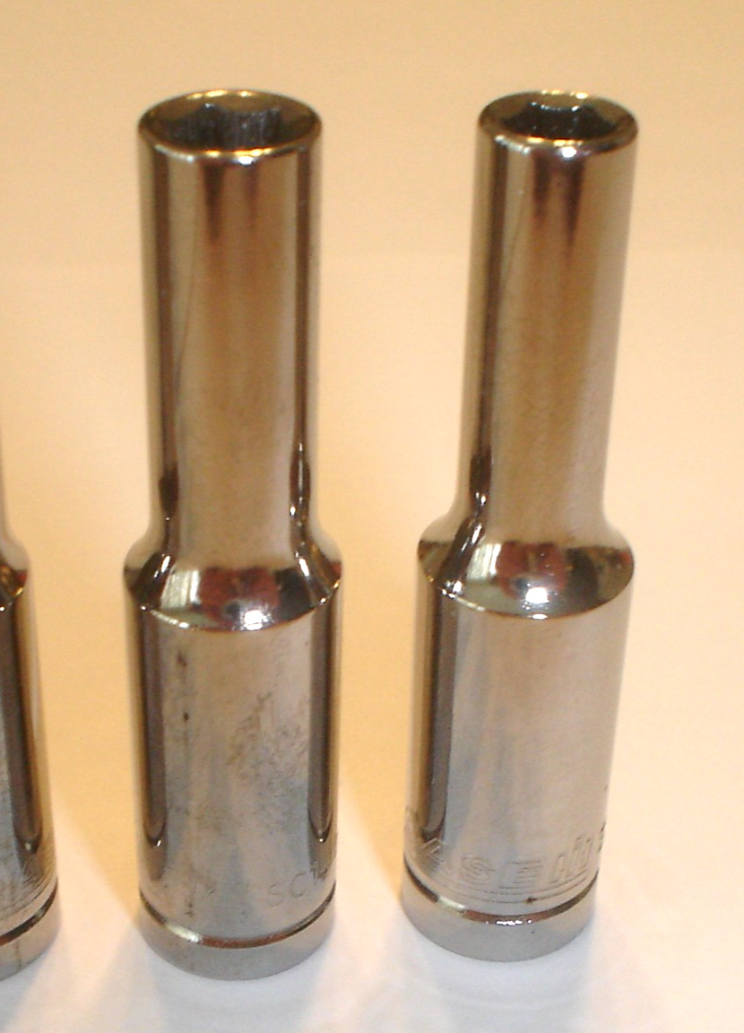 NOS Case IH 10-Pc 1/4″ Drive SAE 6-Point Deep Well Socket Set 3/16″-9/16″ Unused