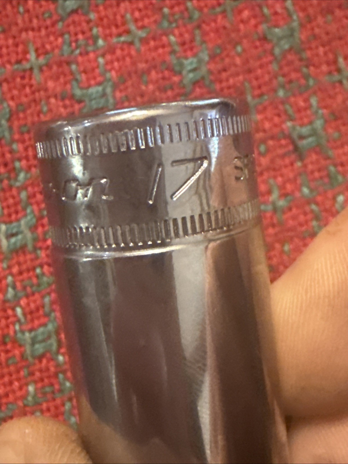 Snap-On SFSM17 17mm Deep Socket 3/8” Drive 6 Point Flank Drive 🇺🇸 Excellent