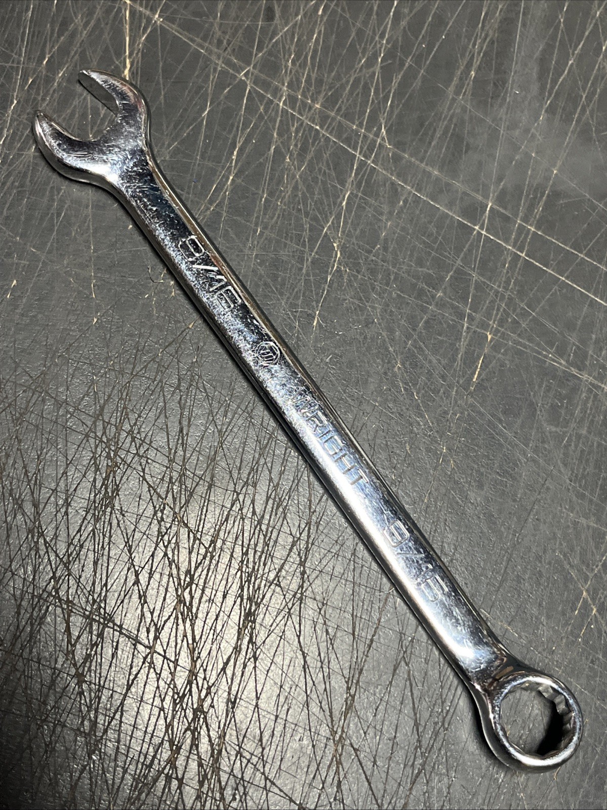 Wright Tools 9/16” Combination Wrench 12 Point 1218 3H USA Made