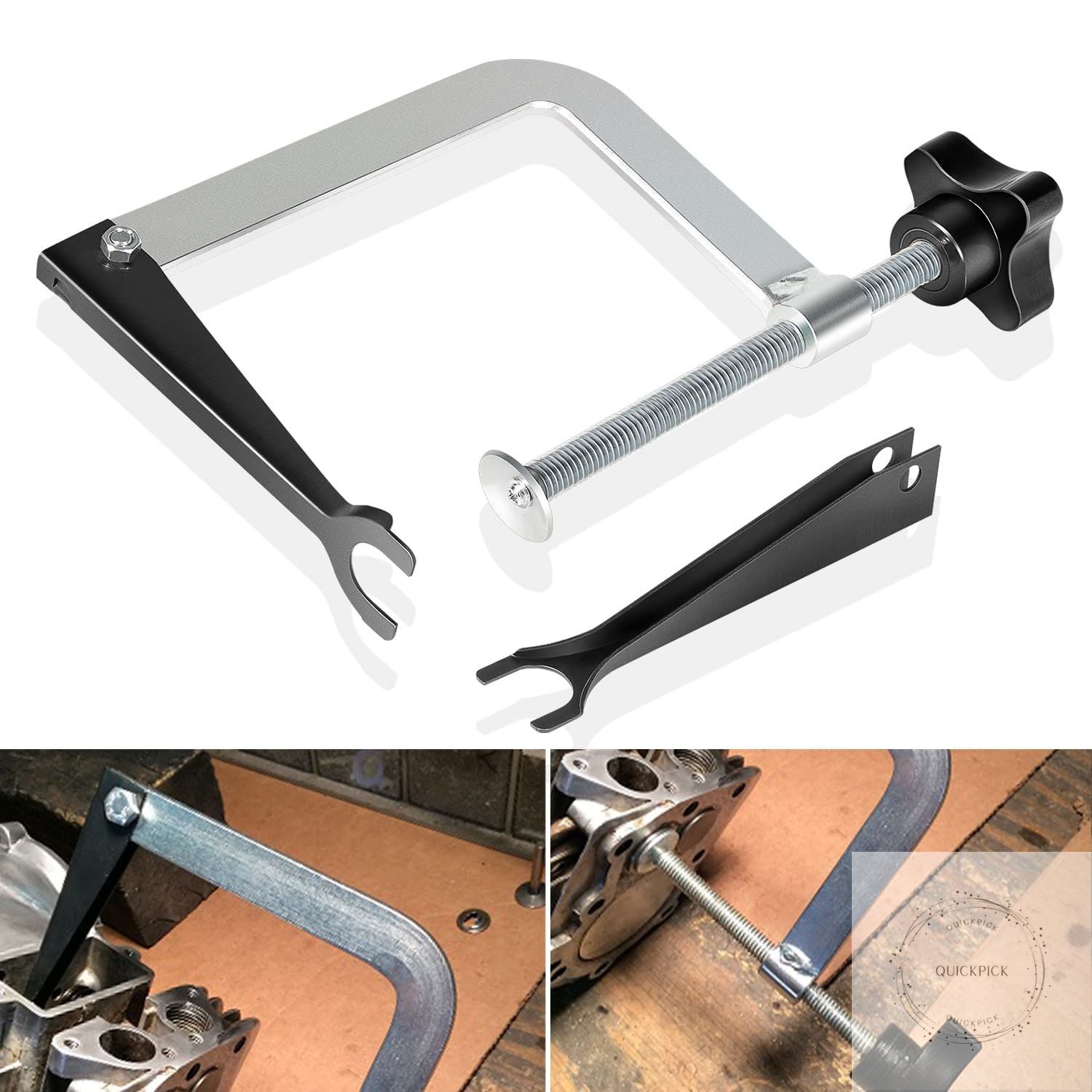 Small Engine Valve Spring Compressor Tool Works on Springs 3/4″ to 1-1/16″ Fit