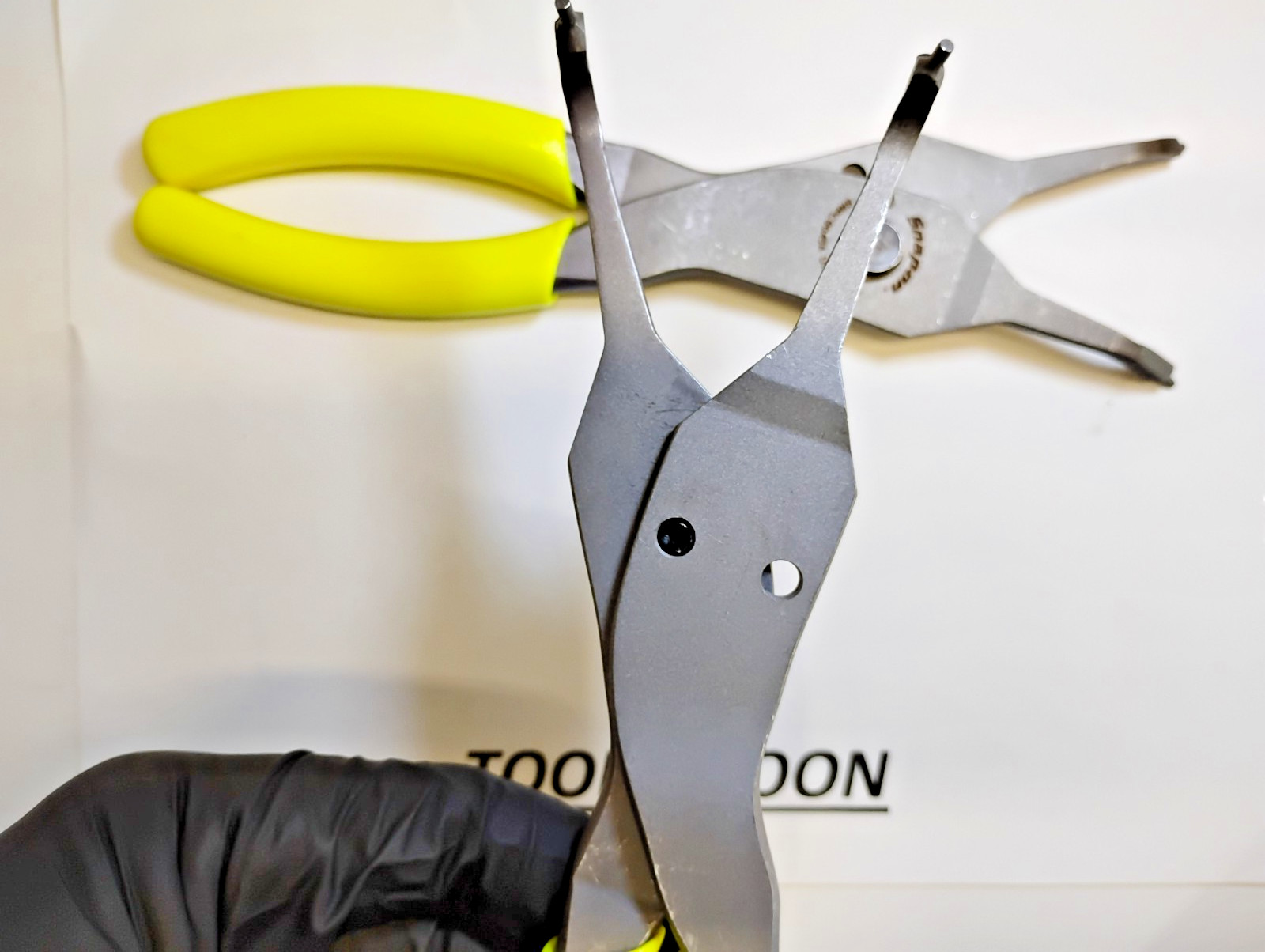 Snap-On Tools USA NEW 2pc Custom Snap Ring Plier Set SRPC9045AHV SRPC9090AHV
