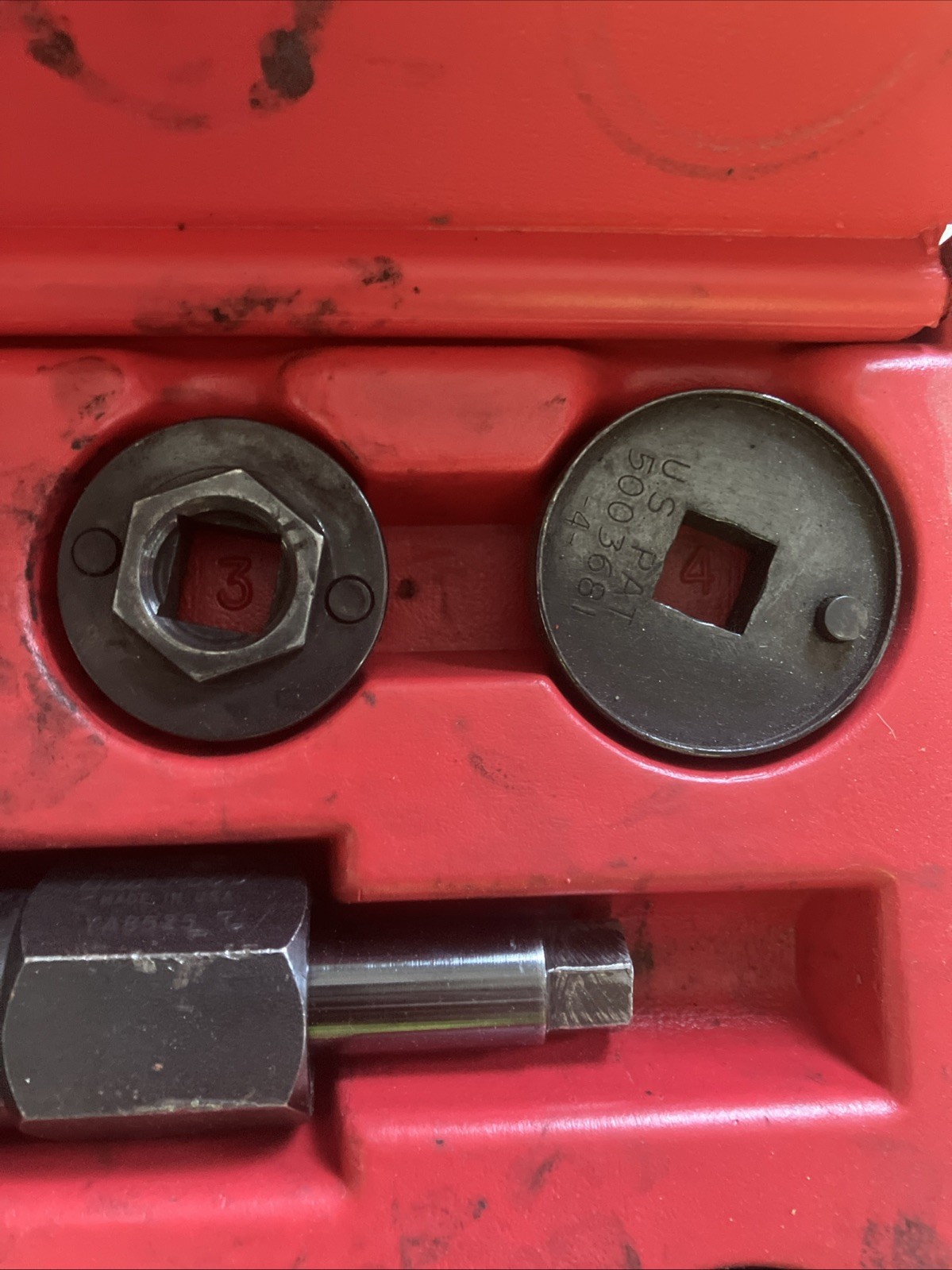 Blue Point 7 Pc Universal Brake Caliper Service Tool Set YA8610A W/ Case
