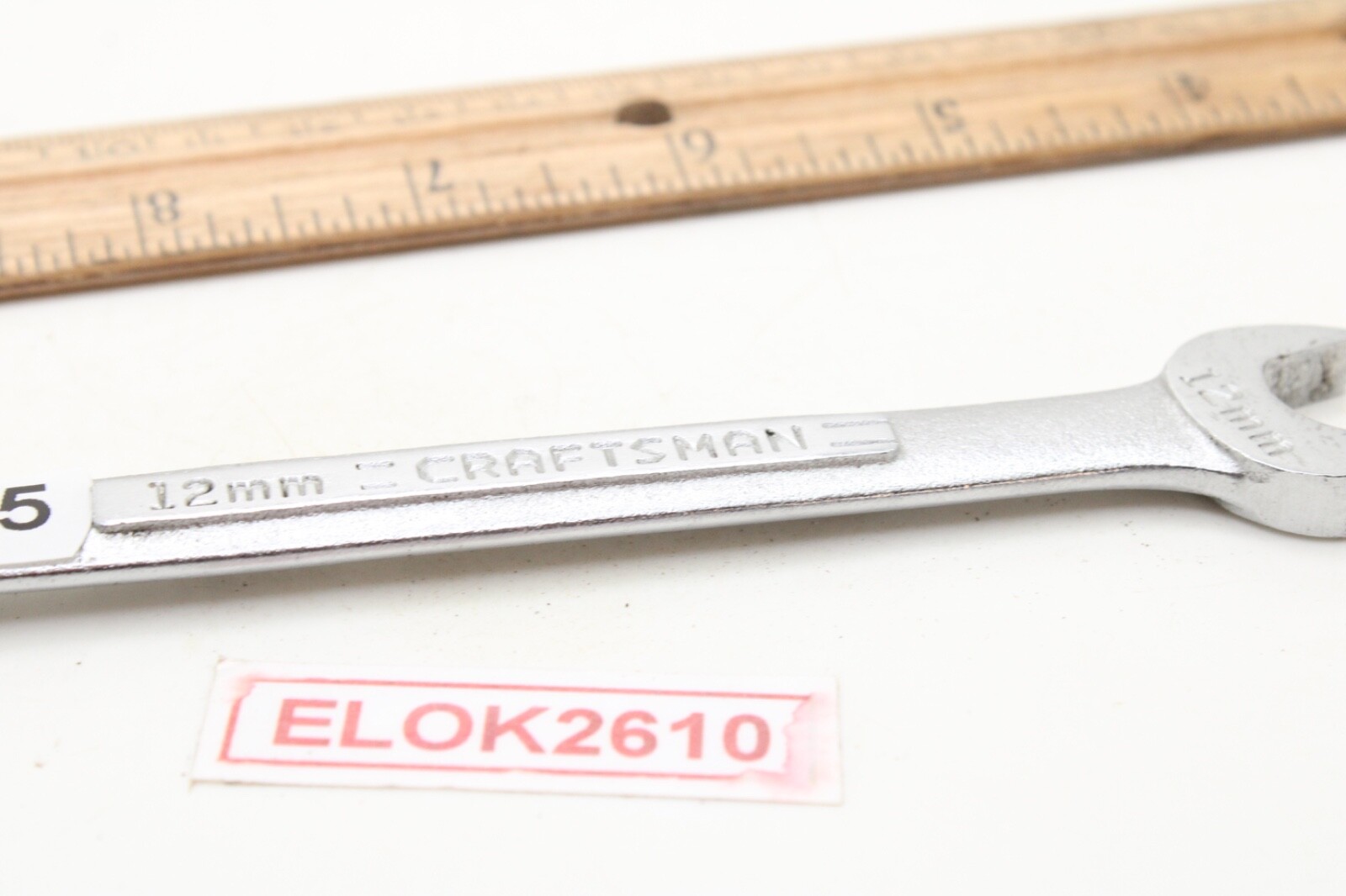 Craftsman VV-42916 12mm 12 Point Metric Chrome Combination Wrench USA