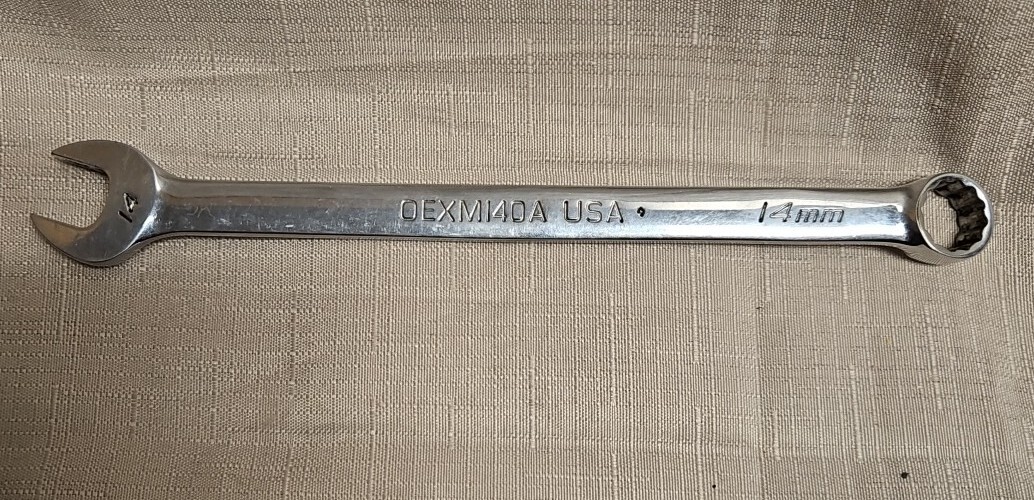 SNAP ON 14MM OEXM140A 12 POINT COMBINATION METRIC WRENCH
