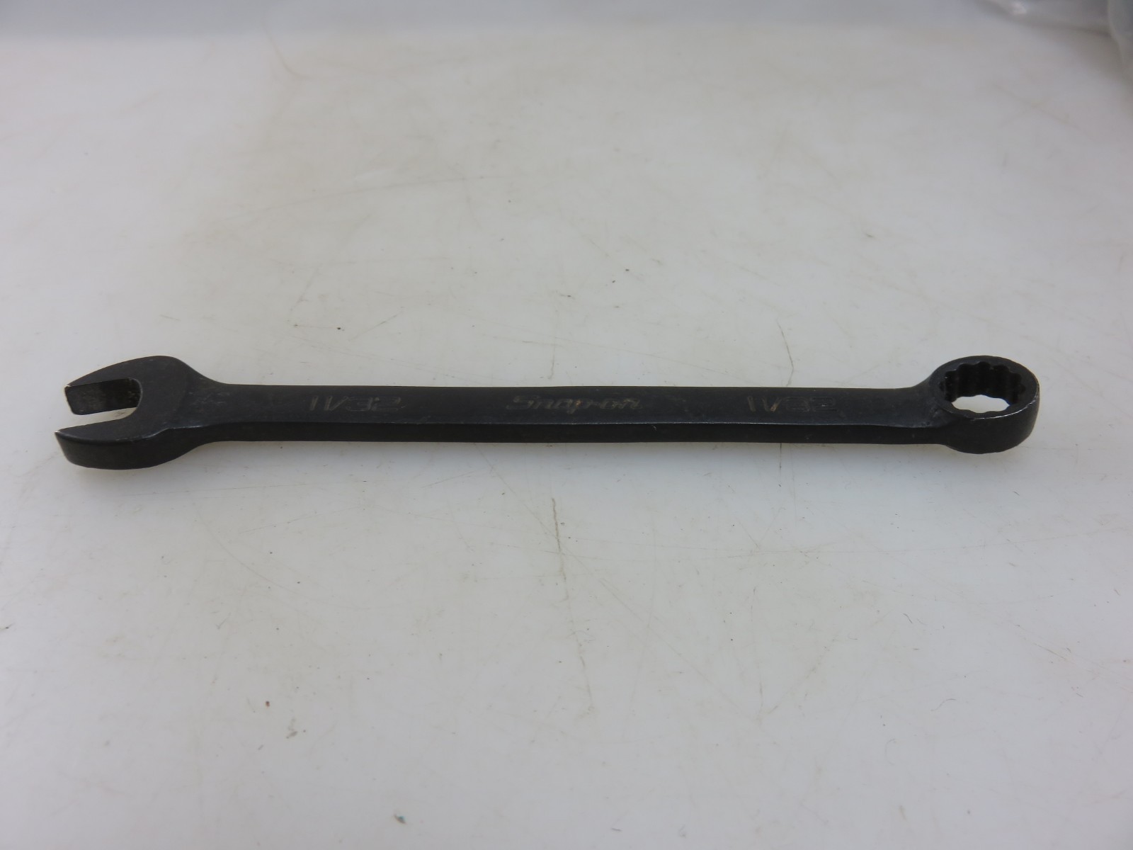 Snap-On GOEX110B BLACK OXIDE Combination Wrench 11/32″ 12pt 5″ Long