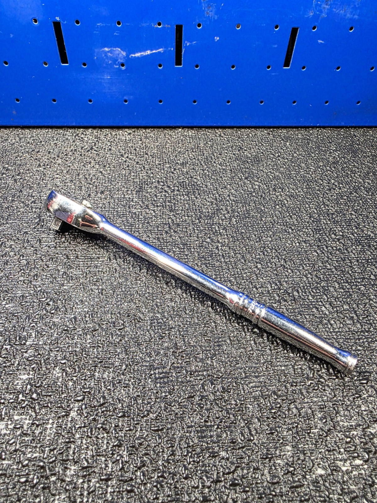 Snap-on Tools TML830 1/4″ Drive Long Handle Chrome Ratchet 6-1/2″ Long