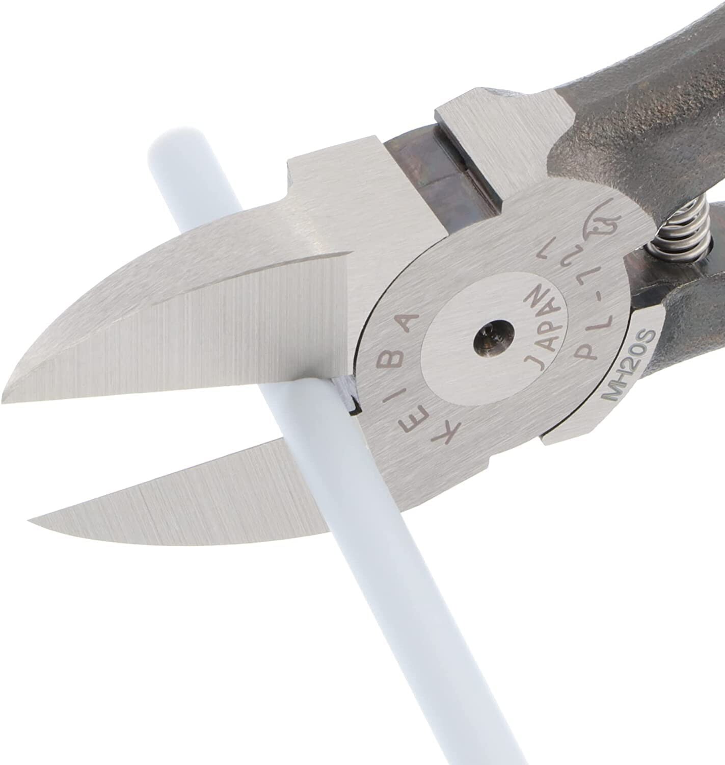 Keiba PL-727 Plastic Nippers 175mm Flat Blade Precision Cutting Tool Japan Made