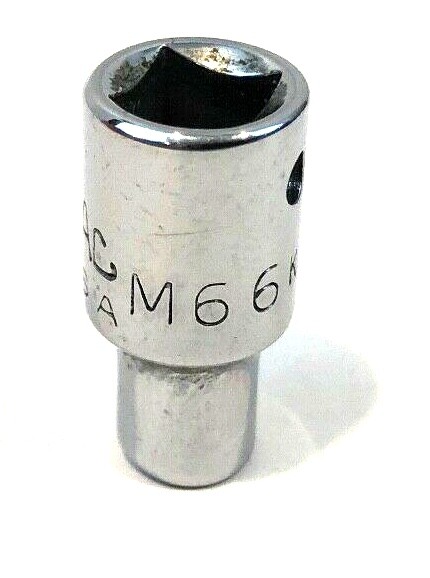 Vintage MAC tools M66 1/4″ Drive 6 Point 3/16 Socket Made in USA