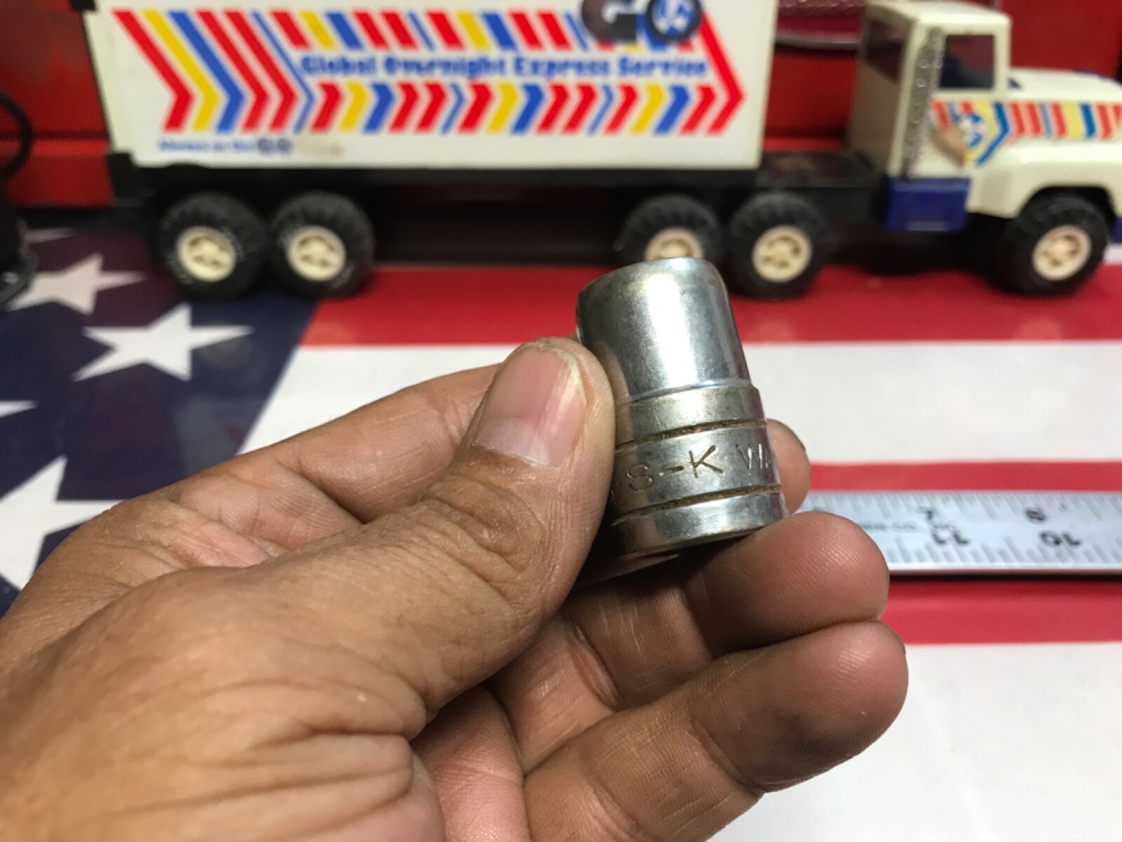 SK Wayne tools socket 9/16” 1/2” drive 6 points 40118 USA 🇺🇸 5555