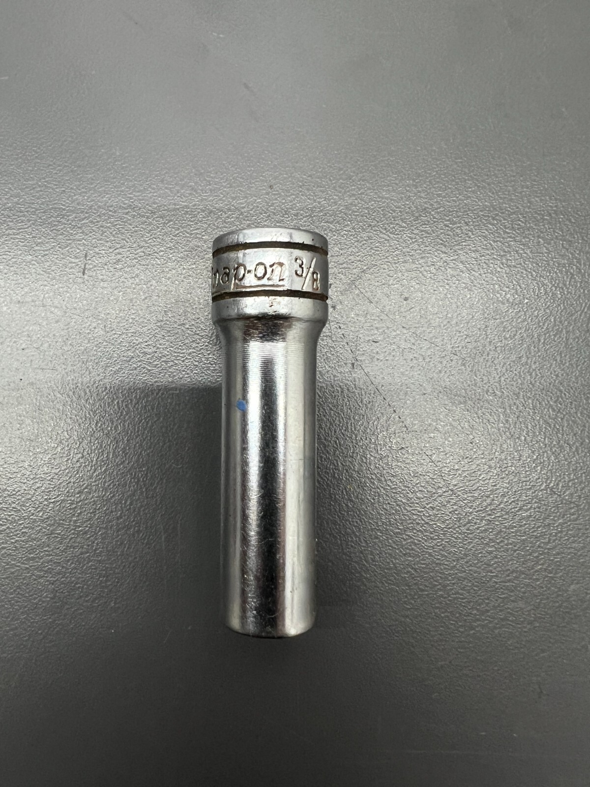 (C) SNAP-ON TOOLS SFS 121 3/8″ DRIVE 6PT 3/8″ SAE DEEP SOCKET – 1957 DATE – USA