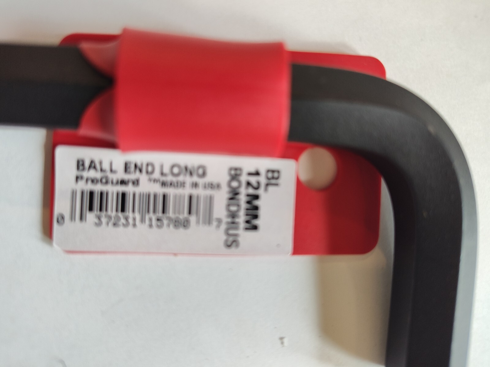 12M BallDrv L-Wr Bondhus Corp. 15780 ( LOT Of 4 )
