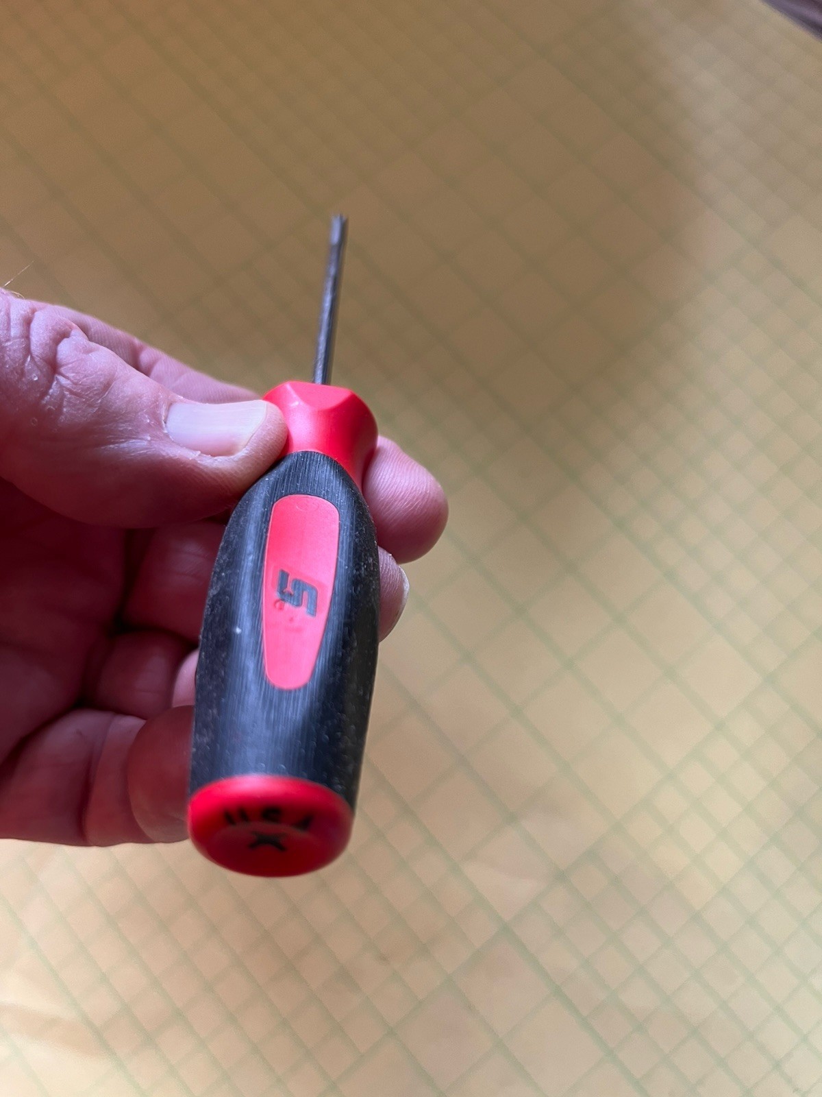 Snap On Screwdriver Phillips Mini Tip No 0 SGDP300B New Tool In Classic Red