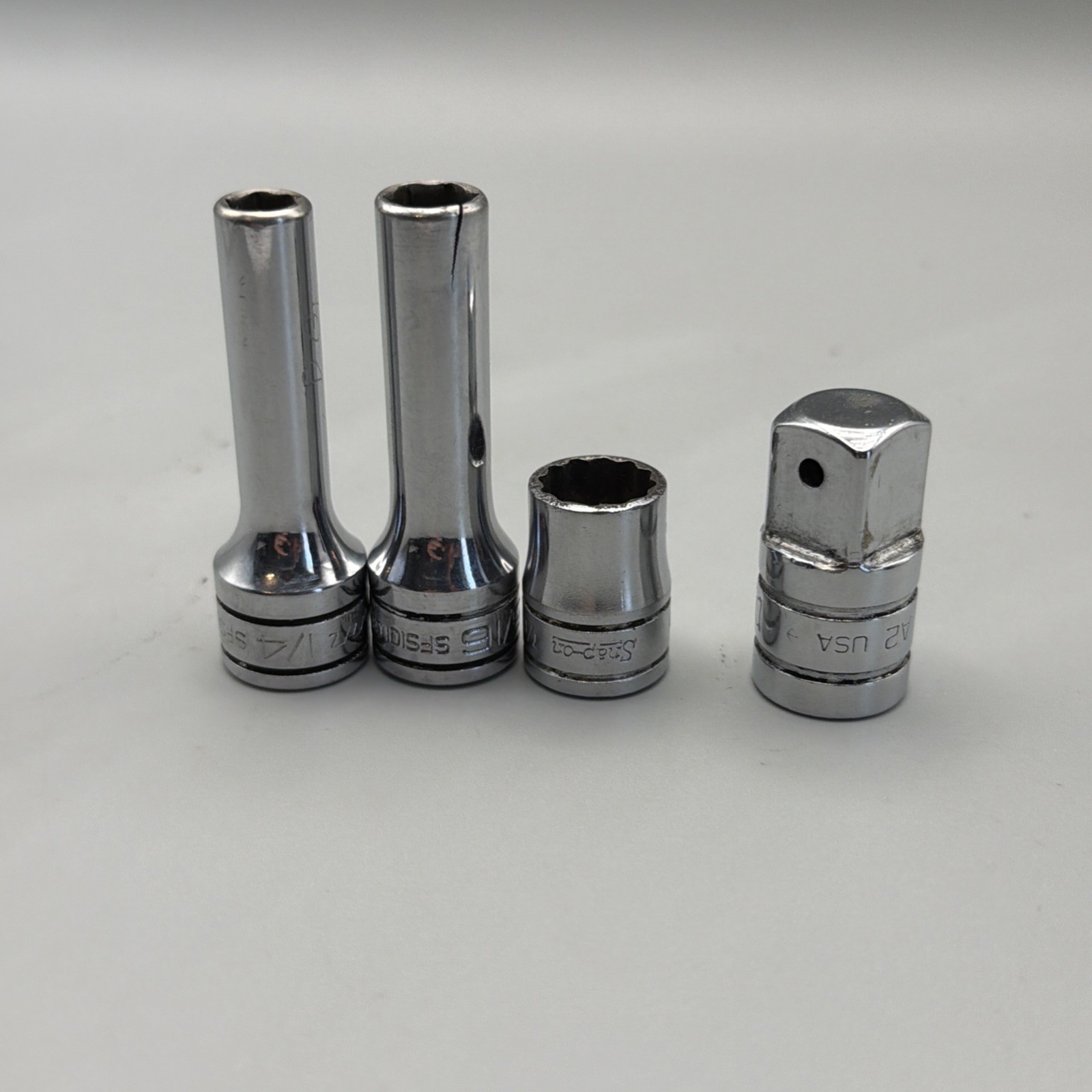 Snap On Sockets (SFS081, 101. F141. A2 Adapter).Read