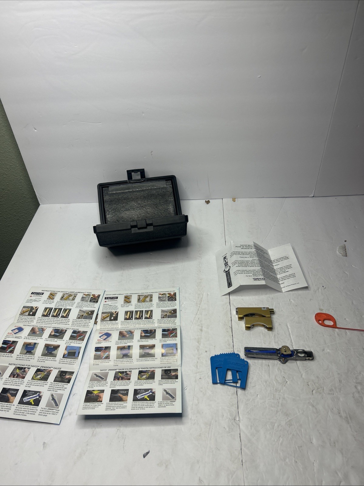 Dayco Belt Diagnostic Kit Merchandising Tool 93866 With Extra Belt Gauge