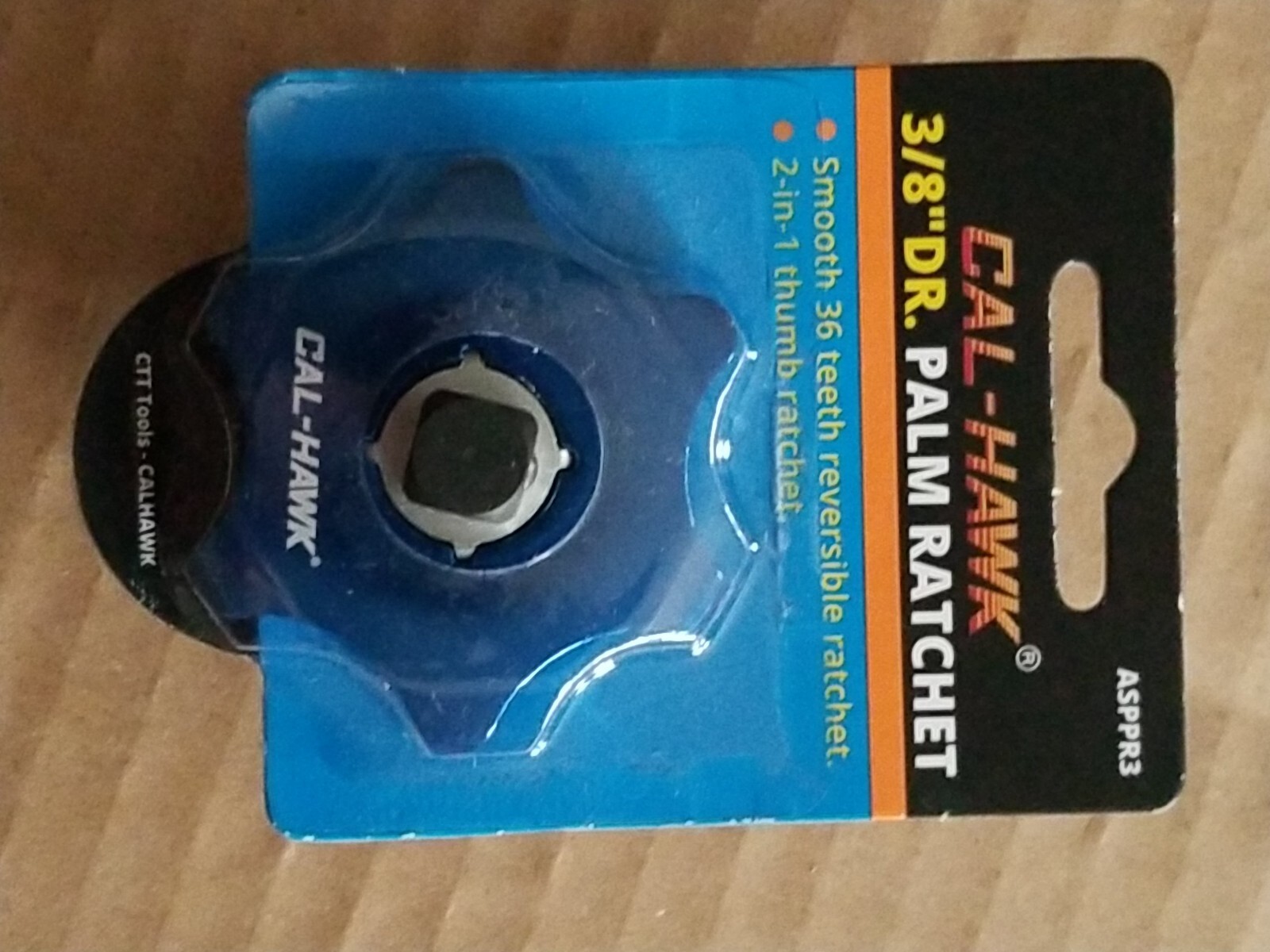 3/8″ DR. Palm Ratchet – Cal-Hawk ASPPR3