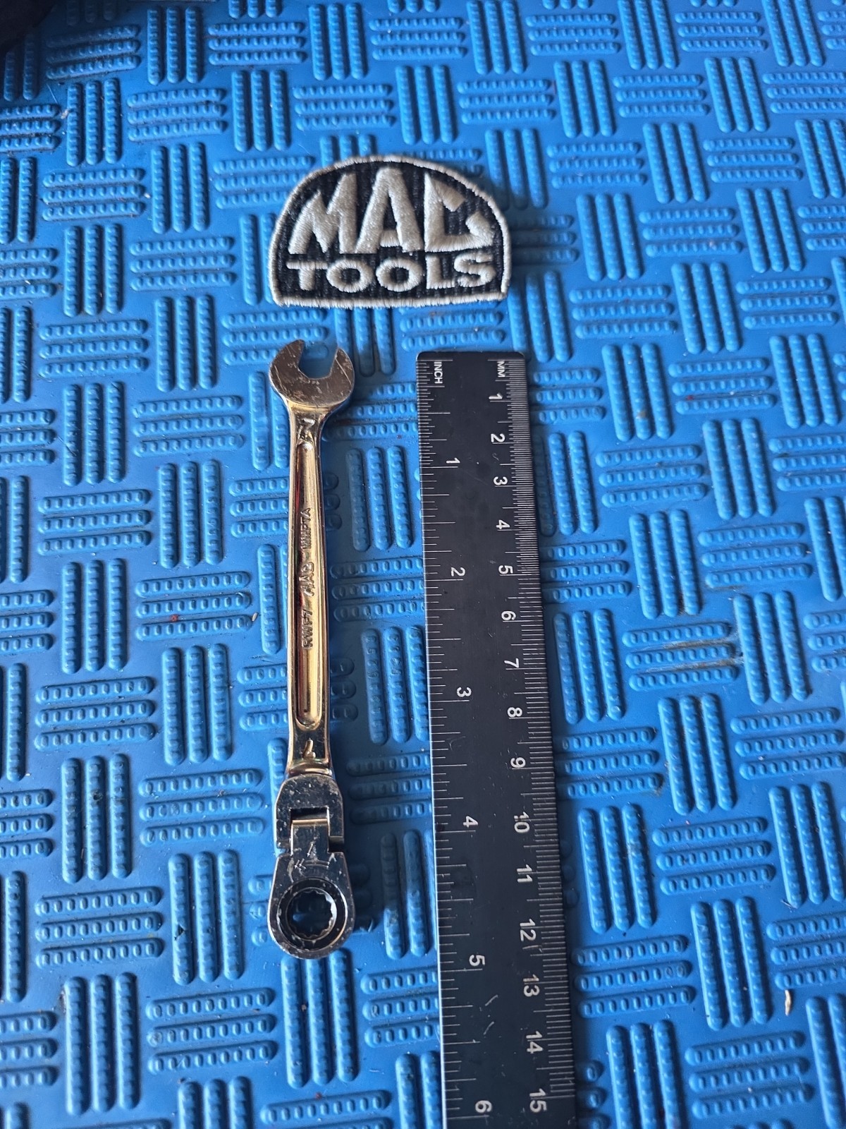 Mac Tools Precision Torque 7mm Flexible-Head Ratcheting Flex Metric Wrench