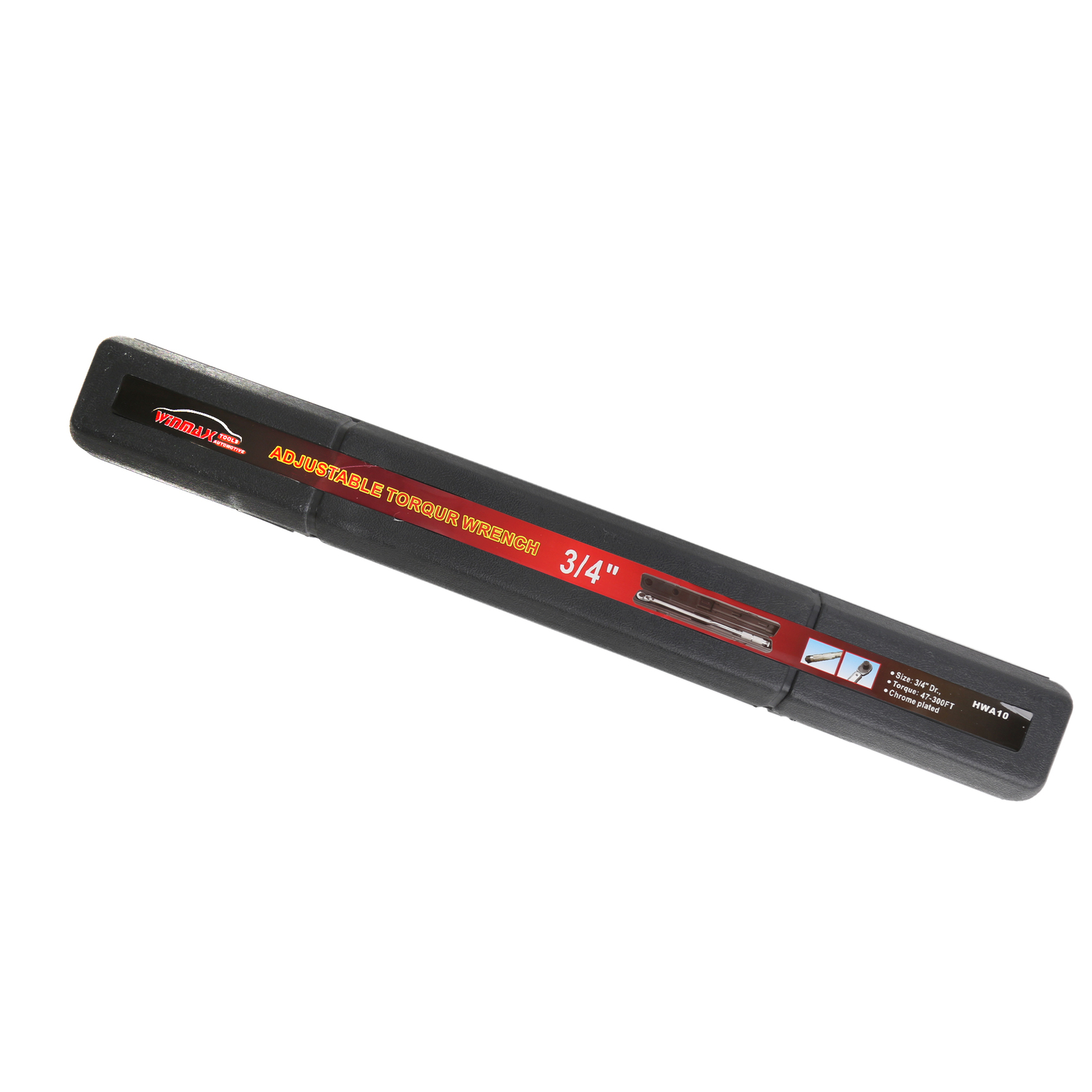 26”L 3/4″ Dr Adjustable Reversible Lockable Click Torque Wrench | 50-300 FT/LB
