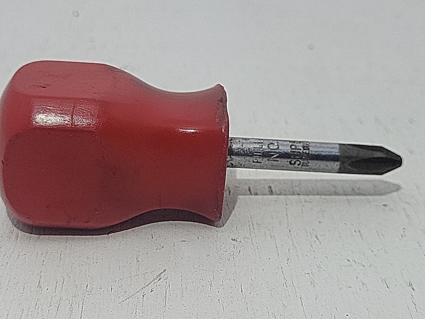 Vintage Max P212xa Red Stubby Screwdriver