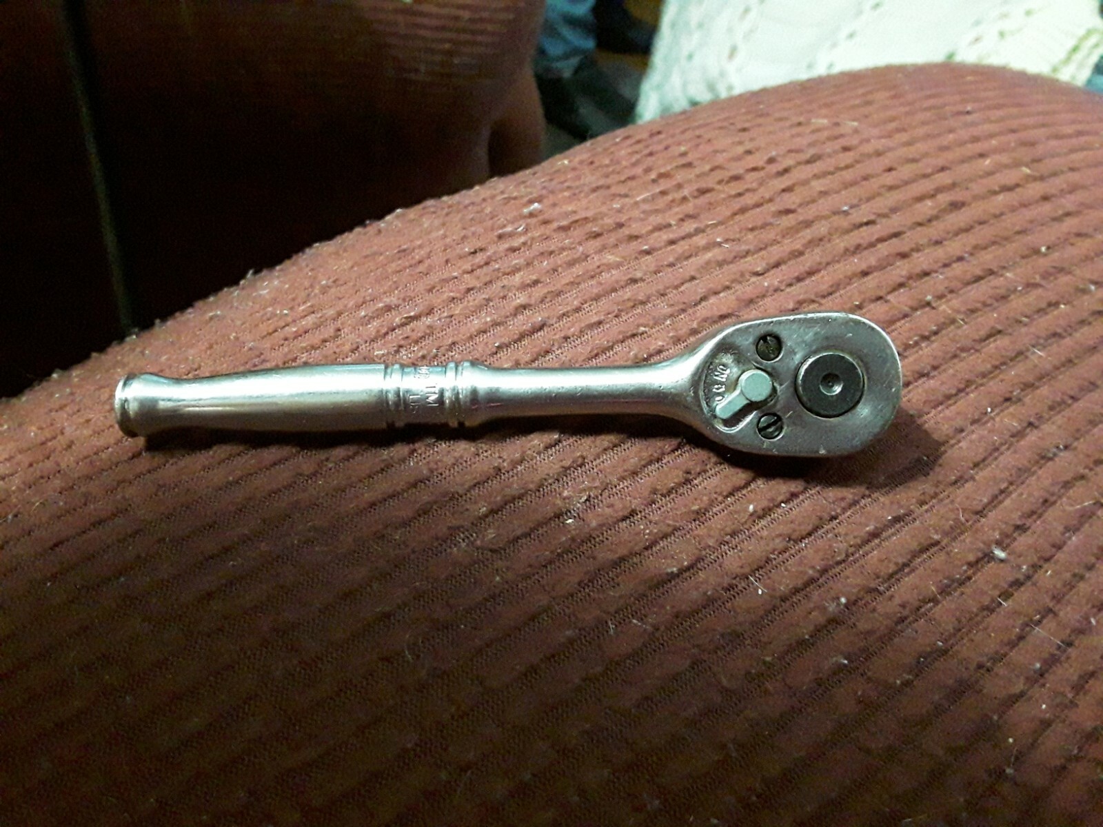 SNAP-ON TOOLS 1/4″ DRIVE RATCHET STANDARD HANDLE – SOCKET WRENCH – TM70C – USA