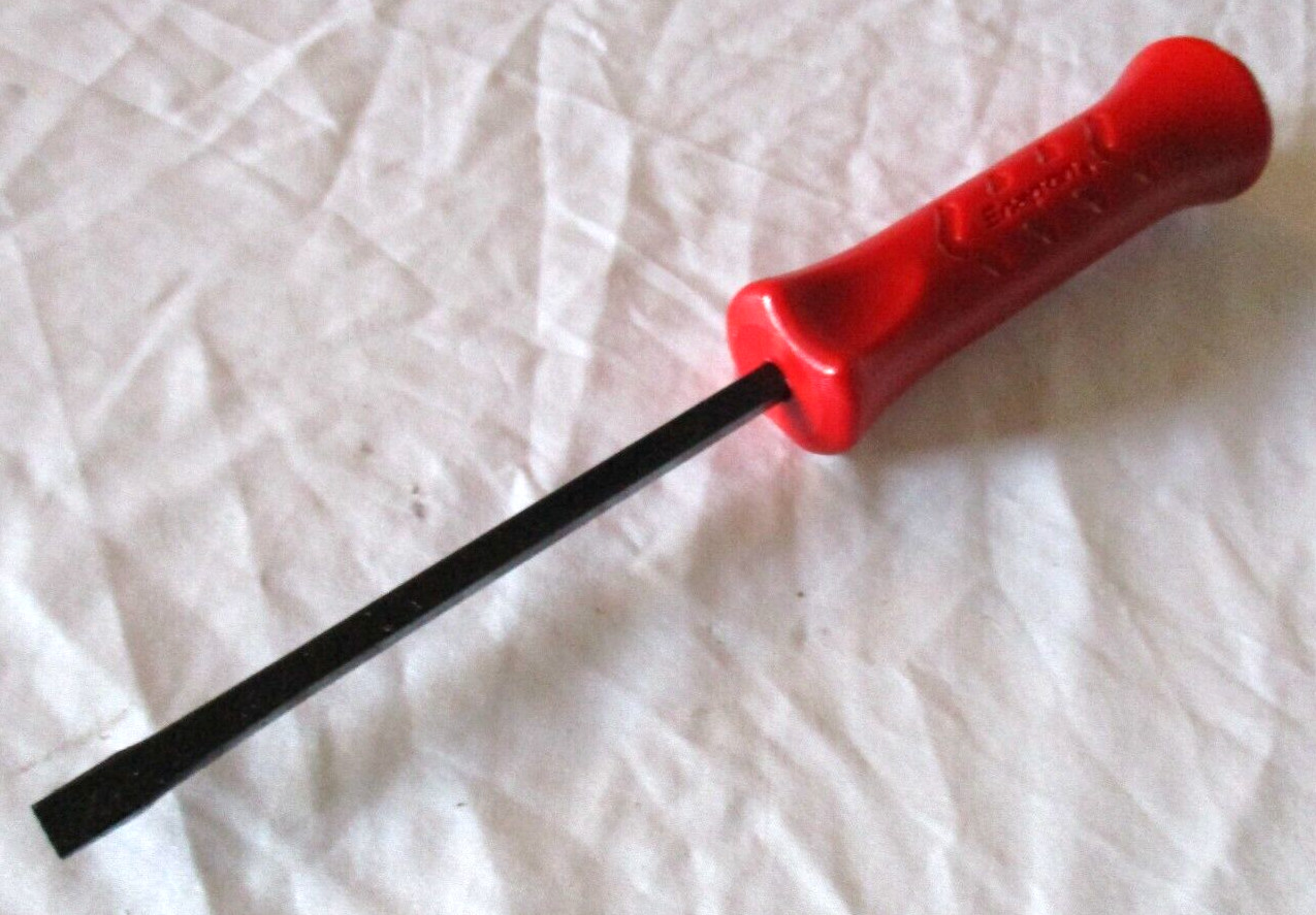 New Snap-on™ 10″ long Red Striking Prybar Straight Edge MPBS10R