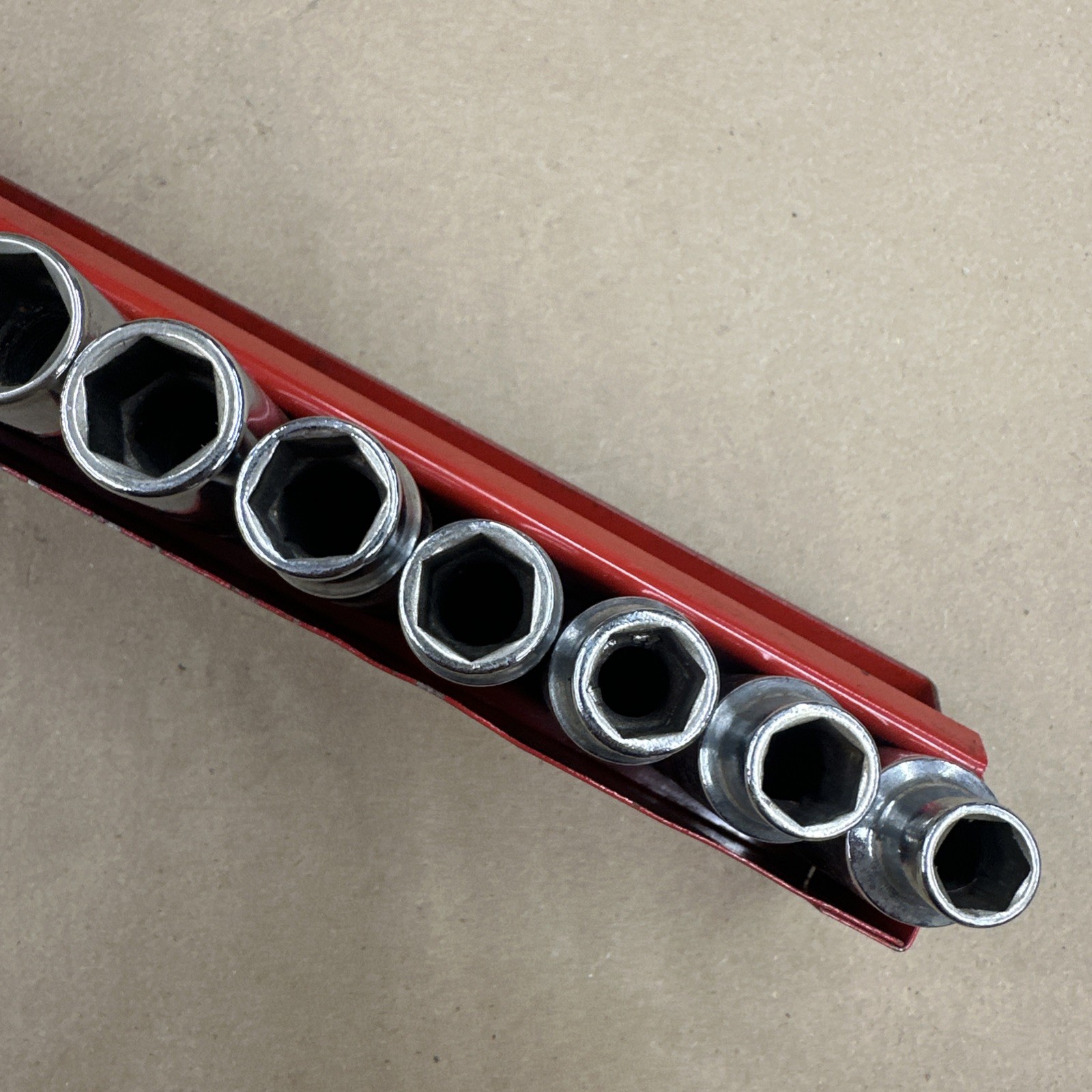 Mac Tools 10-PC. 1/2” Drive Metric Deep Socket Set – 6-PT. 10-19mm USA Made