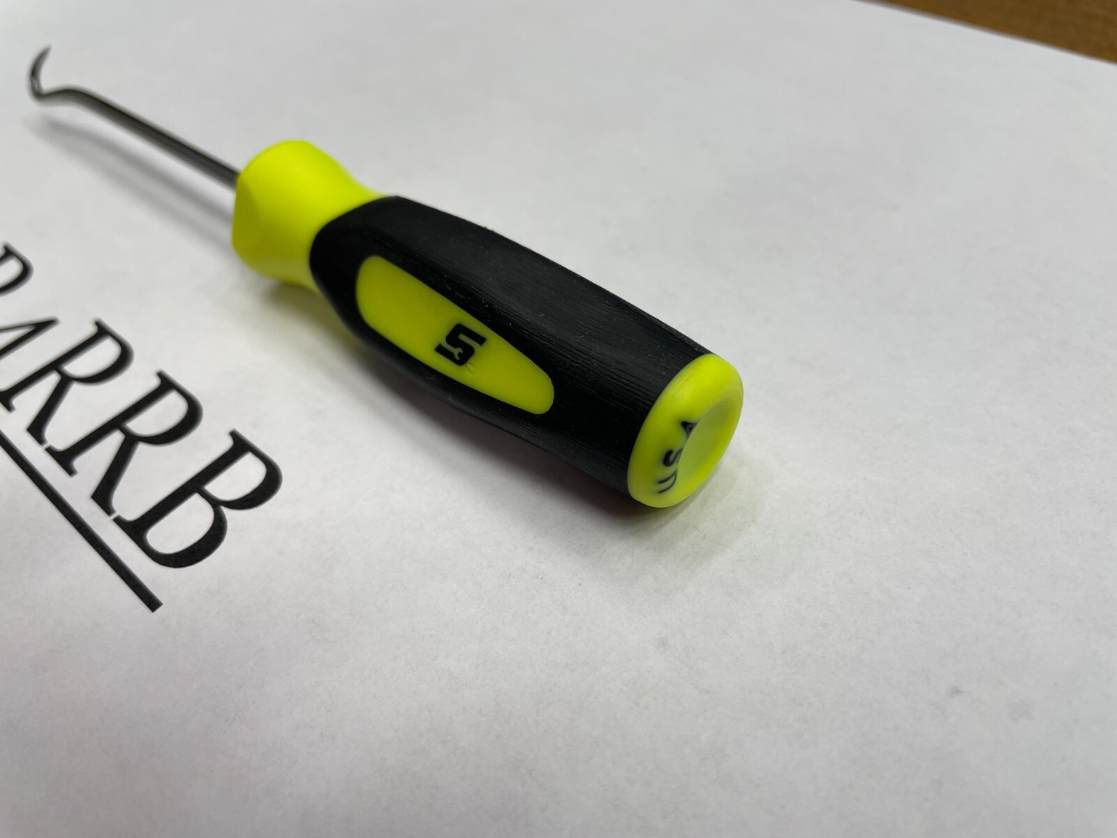 Snap-on Tools USA NEW HI-VIZ Mini Instinct Handle Soft Grip Hook Pick SG3ASHCHV