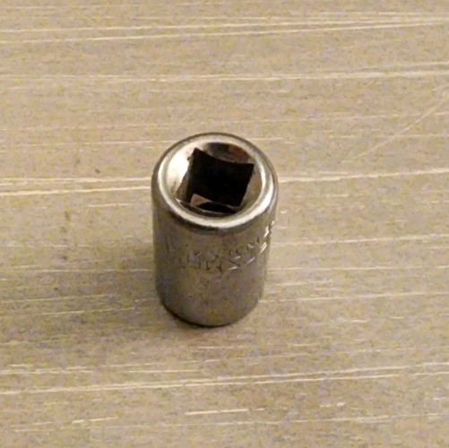 Craftsman USA 11/32″ Socket 6 Point 1/4″ Drive (No Catalog Series Stamp)