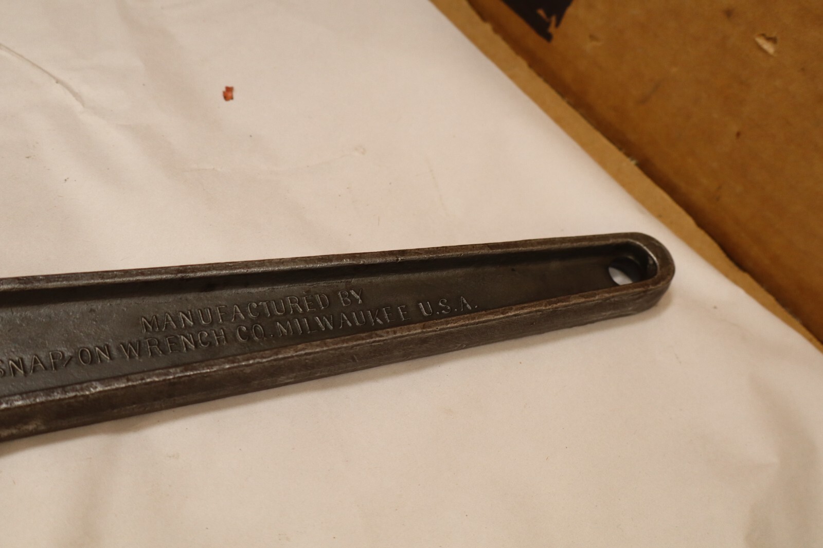 Snap On Tools USA RARE 5/8” Drive Push Thru Ratchet 18” Long VINTAGE