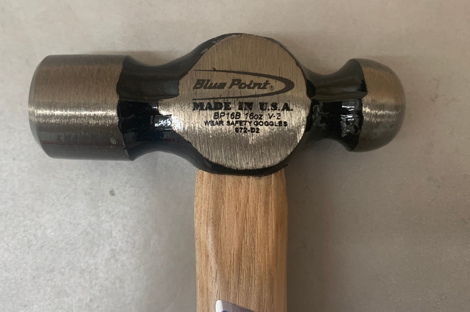 Blue Point 16oz Wooden Ball Pein Hammer (BP16B)