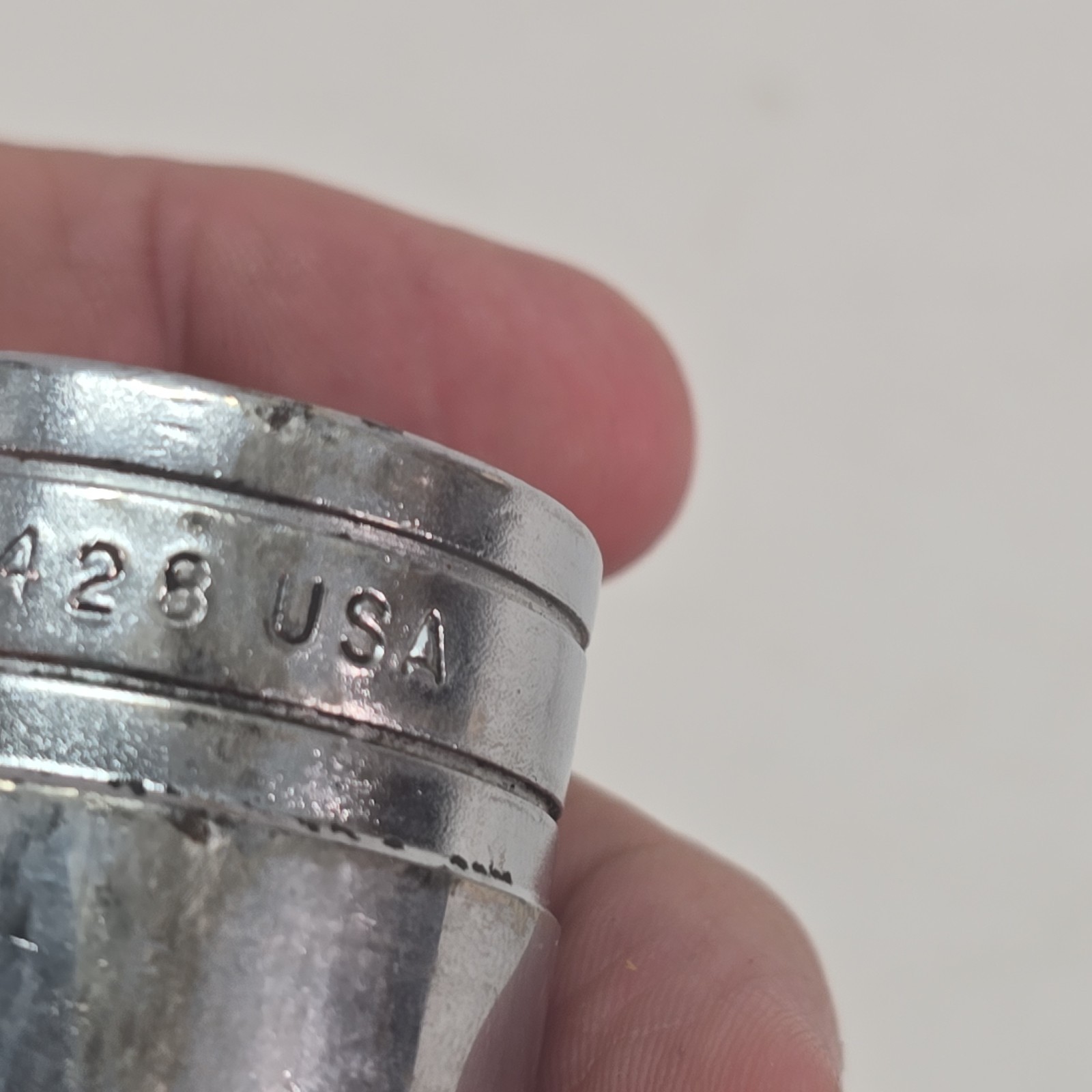 Snap-on 1/2″ Dr 8 Pt SAE Double Square Socket Set 13/16″ SW-428 & 7/8″ SW-426