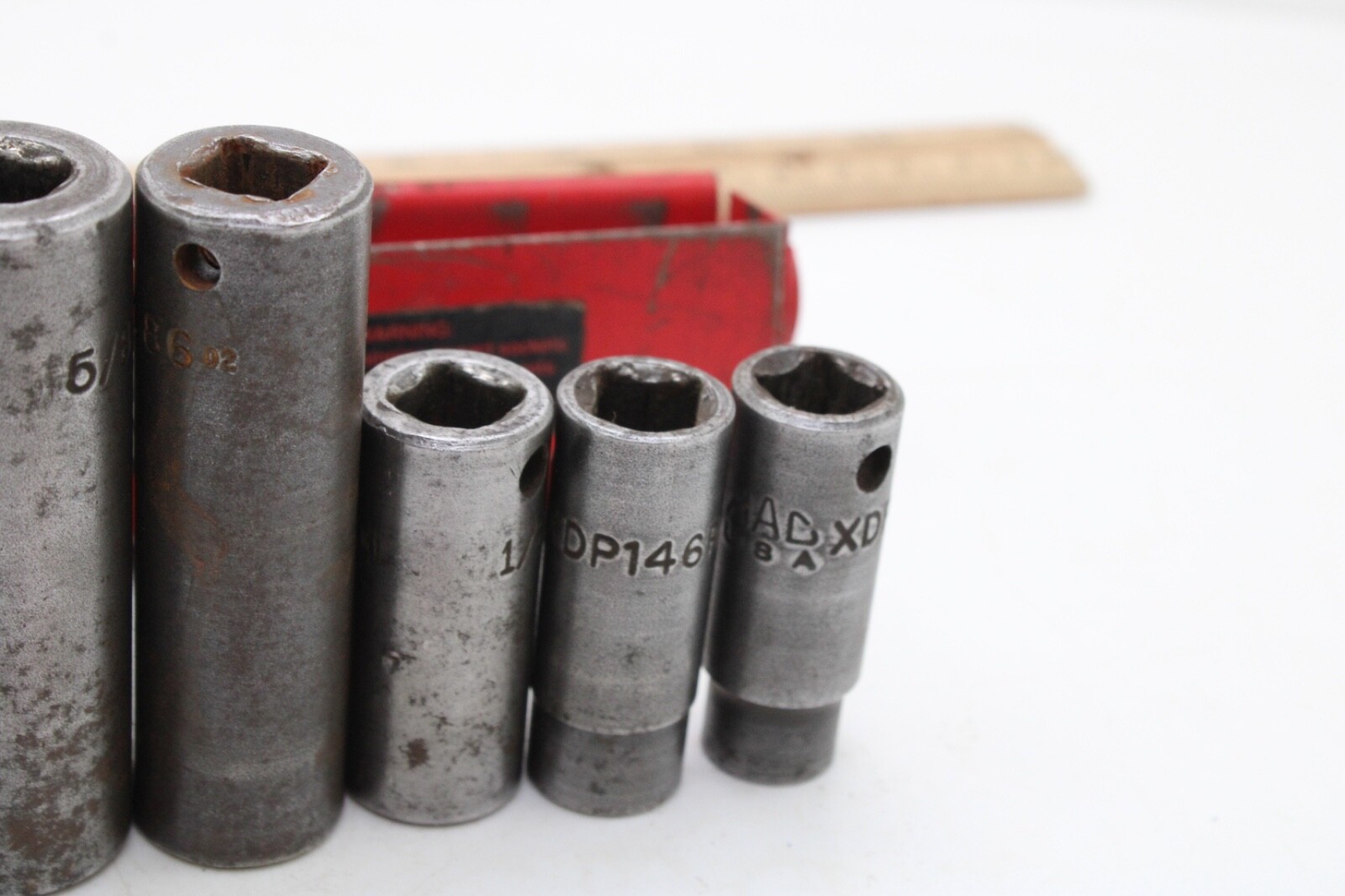 MAC Tools XP6 Series 3/8″-3/4″ 3/8″ Drive 7-Piece 6-Point Impact Socket Set USA