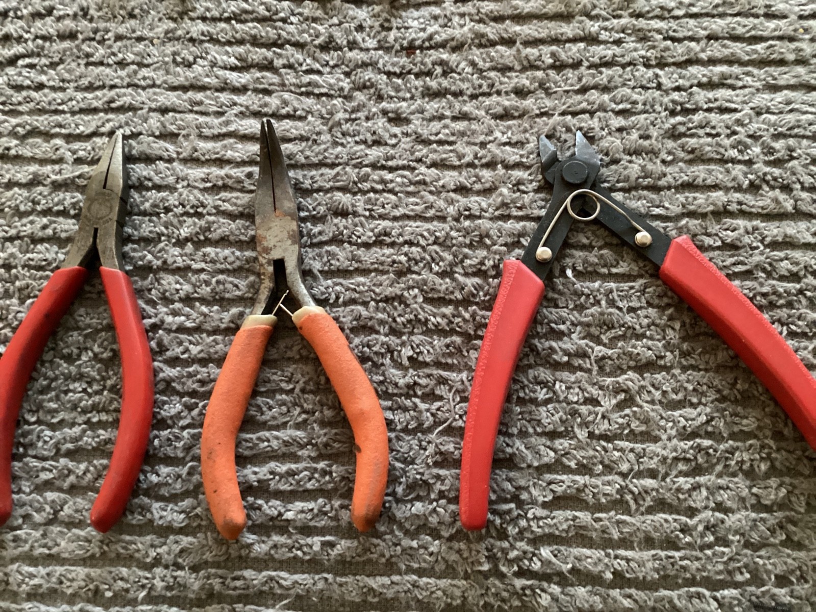 19 Pliers: Blue-Point Tools PR90 Snap Ring Pliers, Utica 888-1, Needle Nose etc