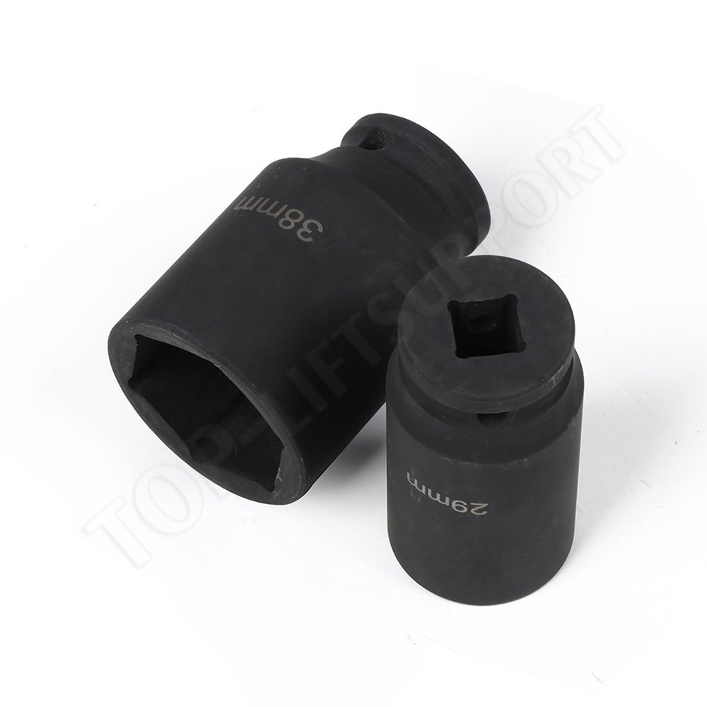 9 PCS Deep Impact Socket Kit 1/2″ Drive Metric Axle Hub Nut Socket 29-38mm