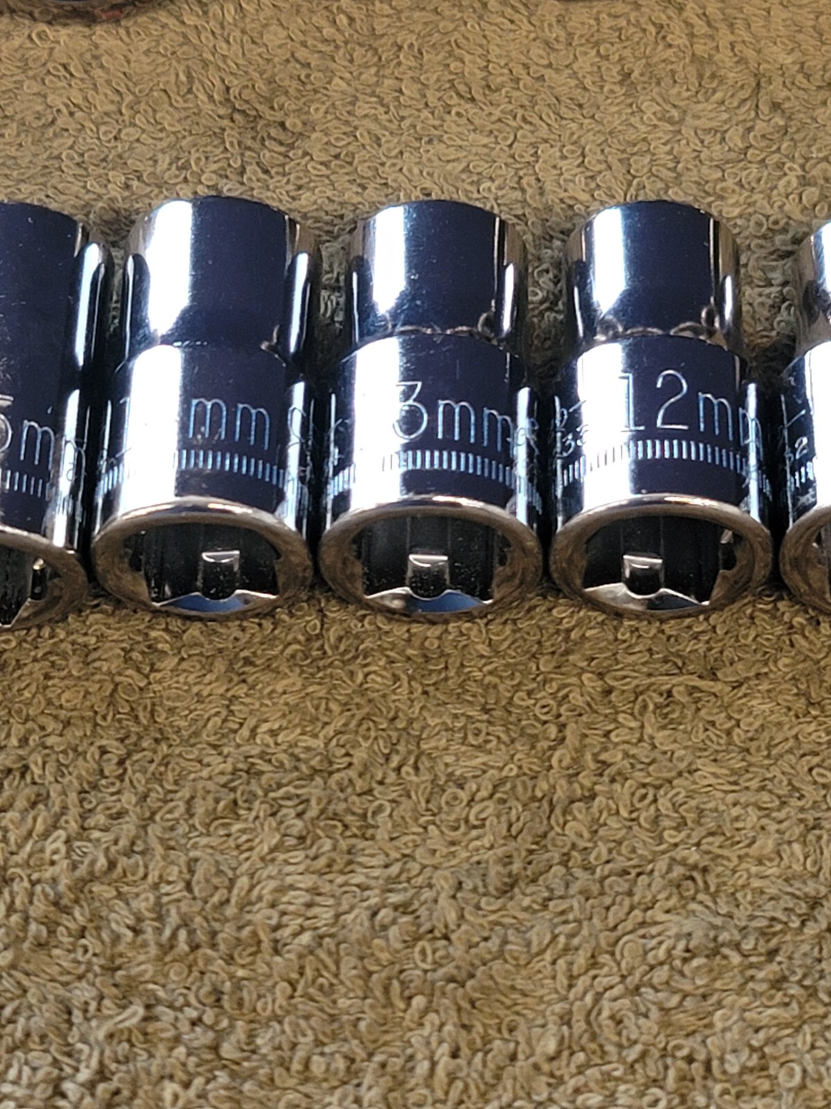 14 Craftsman Metric Socket Set 1/2″ Drive 24mm to 9mm G2 Tools USA